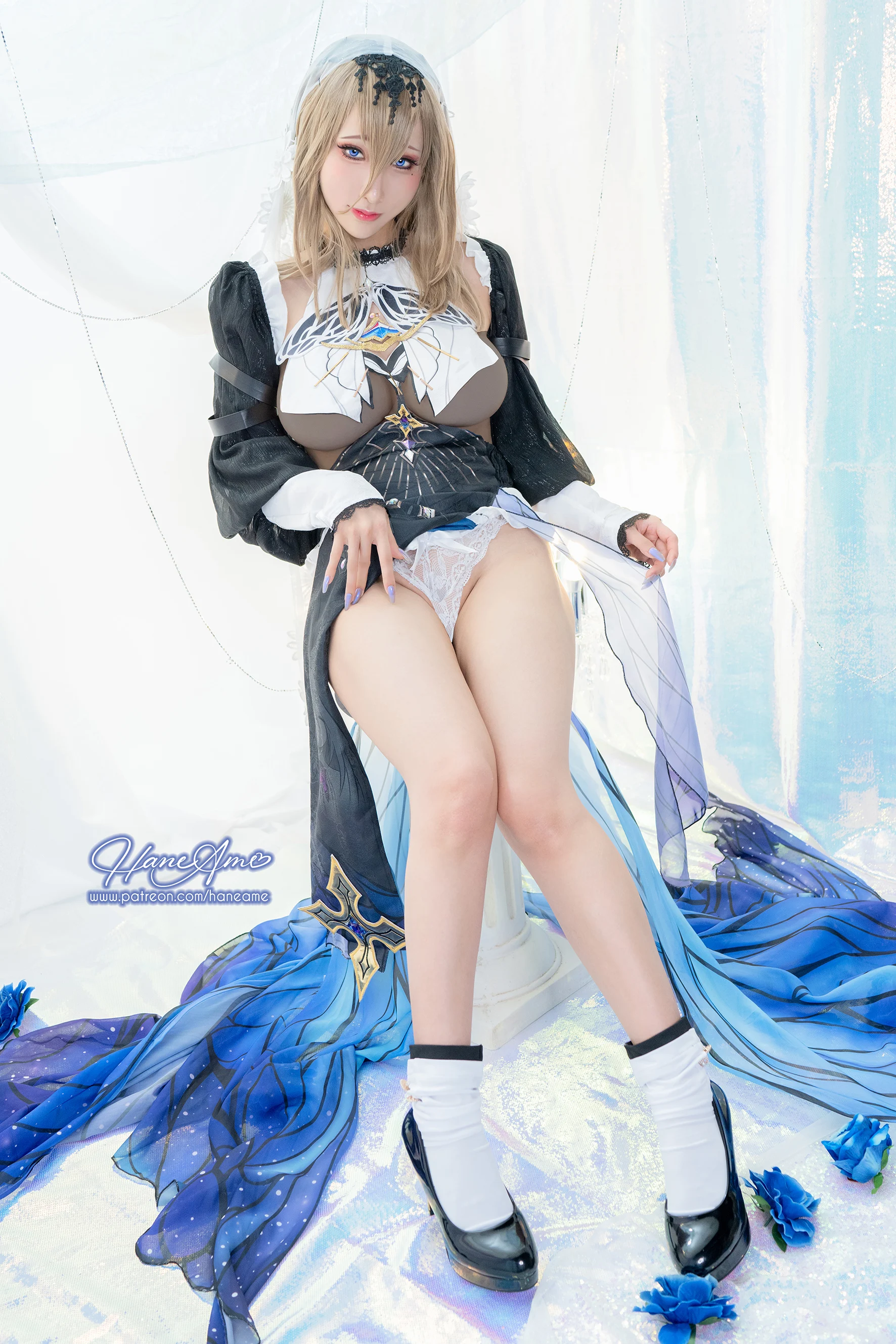 Đọc truyện hentai Tuyển tập Albums siêu phẩm Cosplay - Chap 554 - HaneAme - Aponia (Honkai Impact 3)