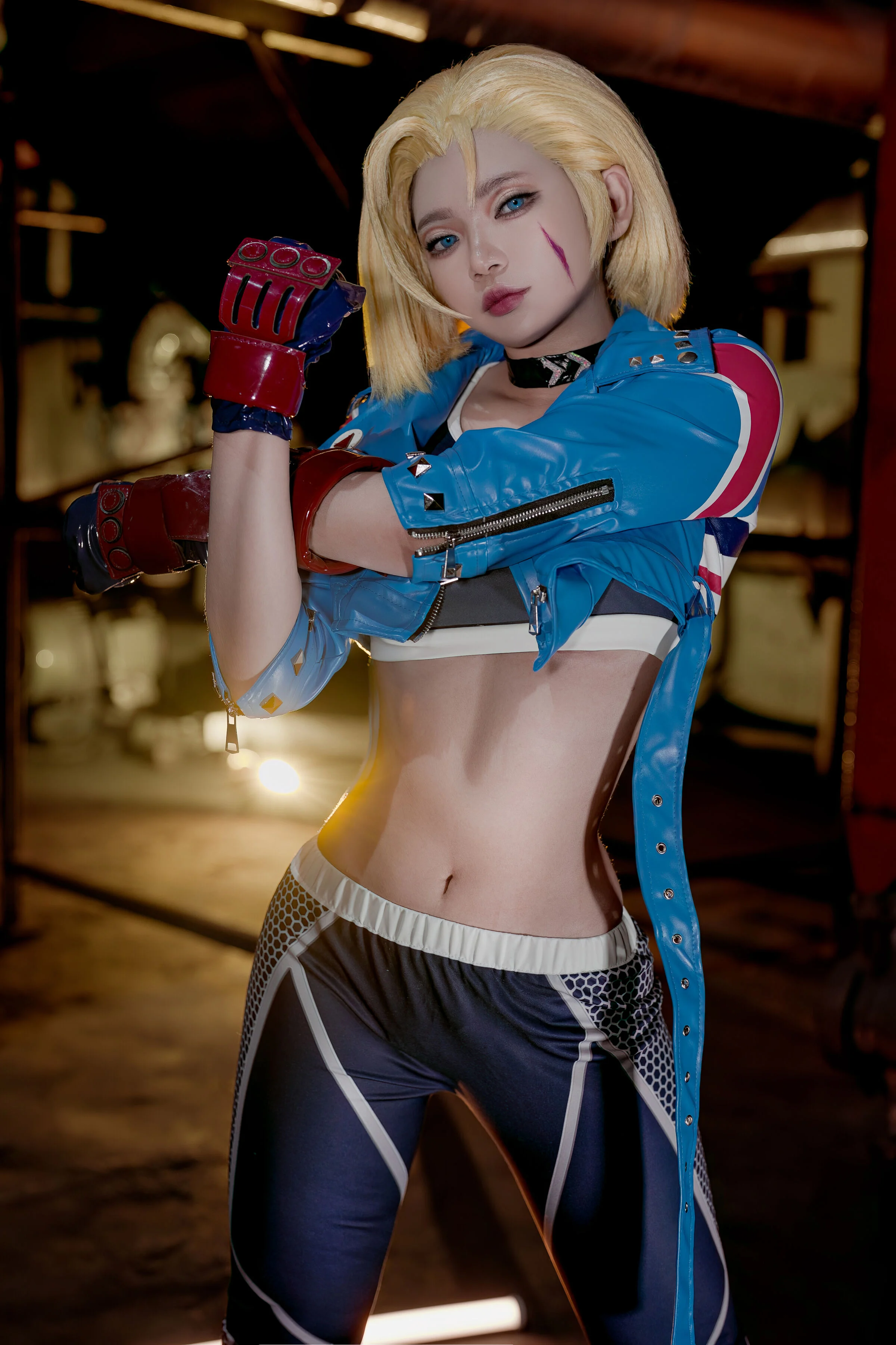 Đọc truyện hentai Tuyển tập Albums siêu phẩm Cosplay - Chap 81 - ZinieQ- Cammy Street Fighter 6
