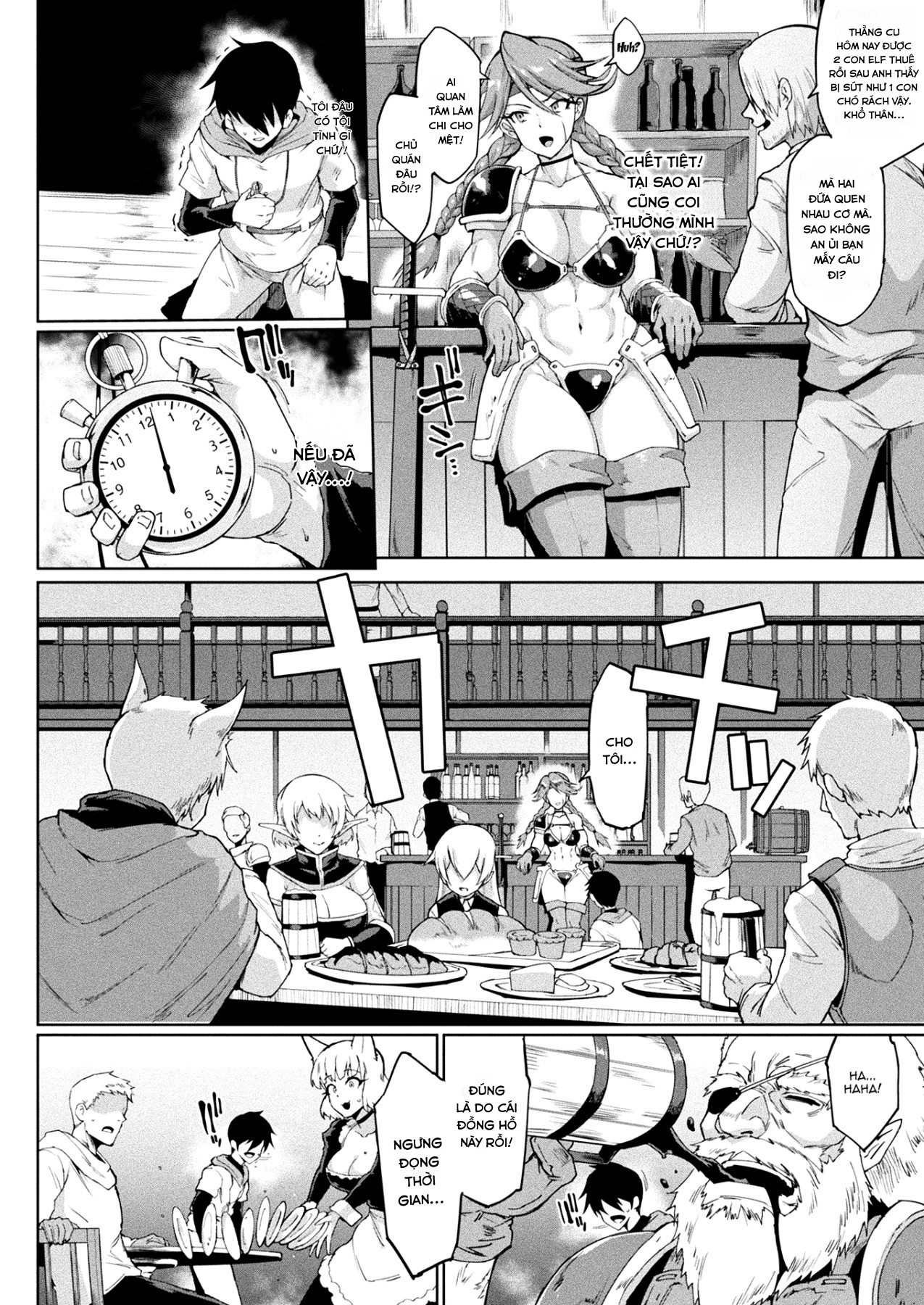 Đọc truyện hentai Time stop fantasia - Chap 1