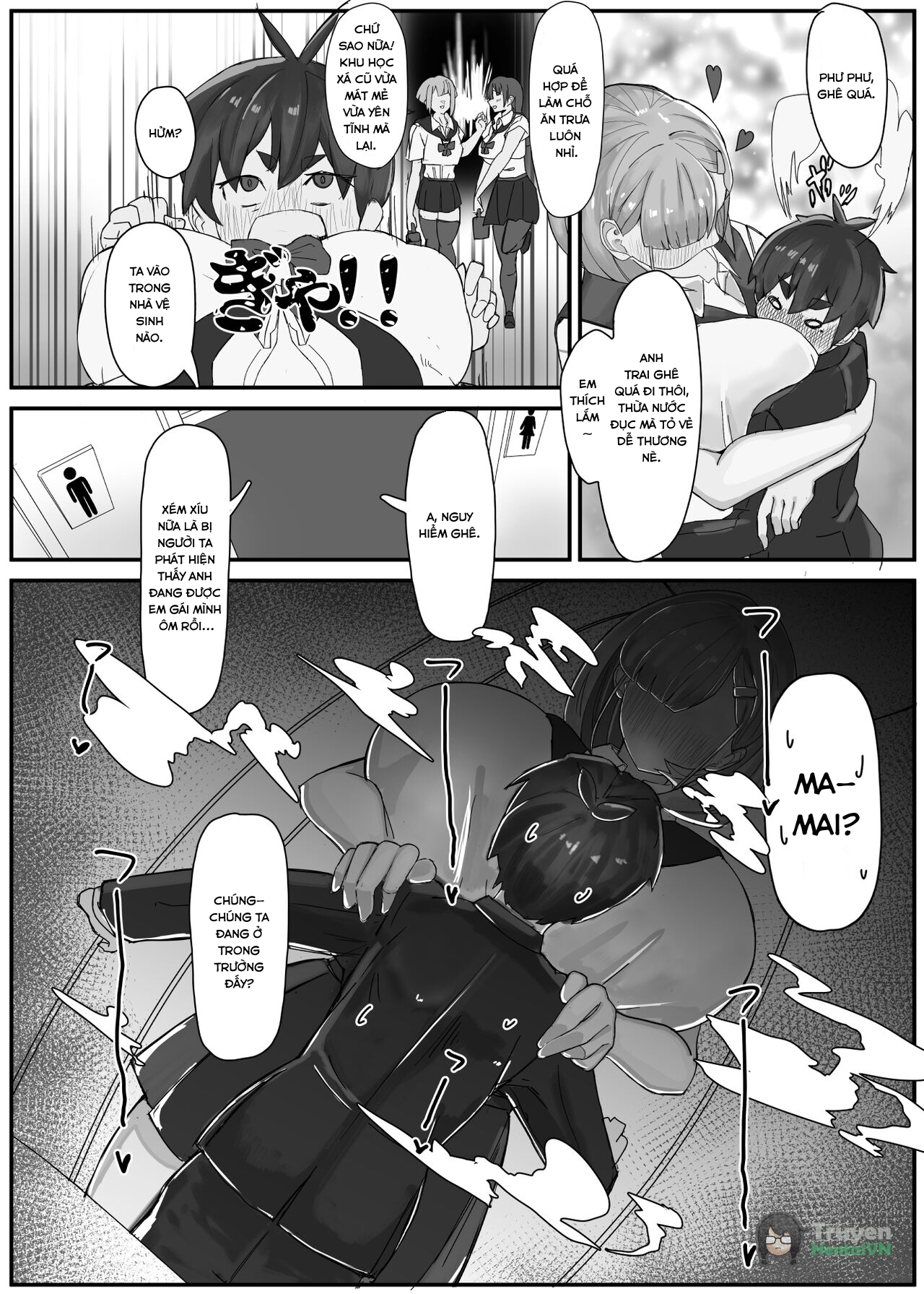 Đọc truyện hentai Nữ sinh trường này thật dâm đãng - Oneshot