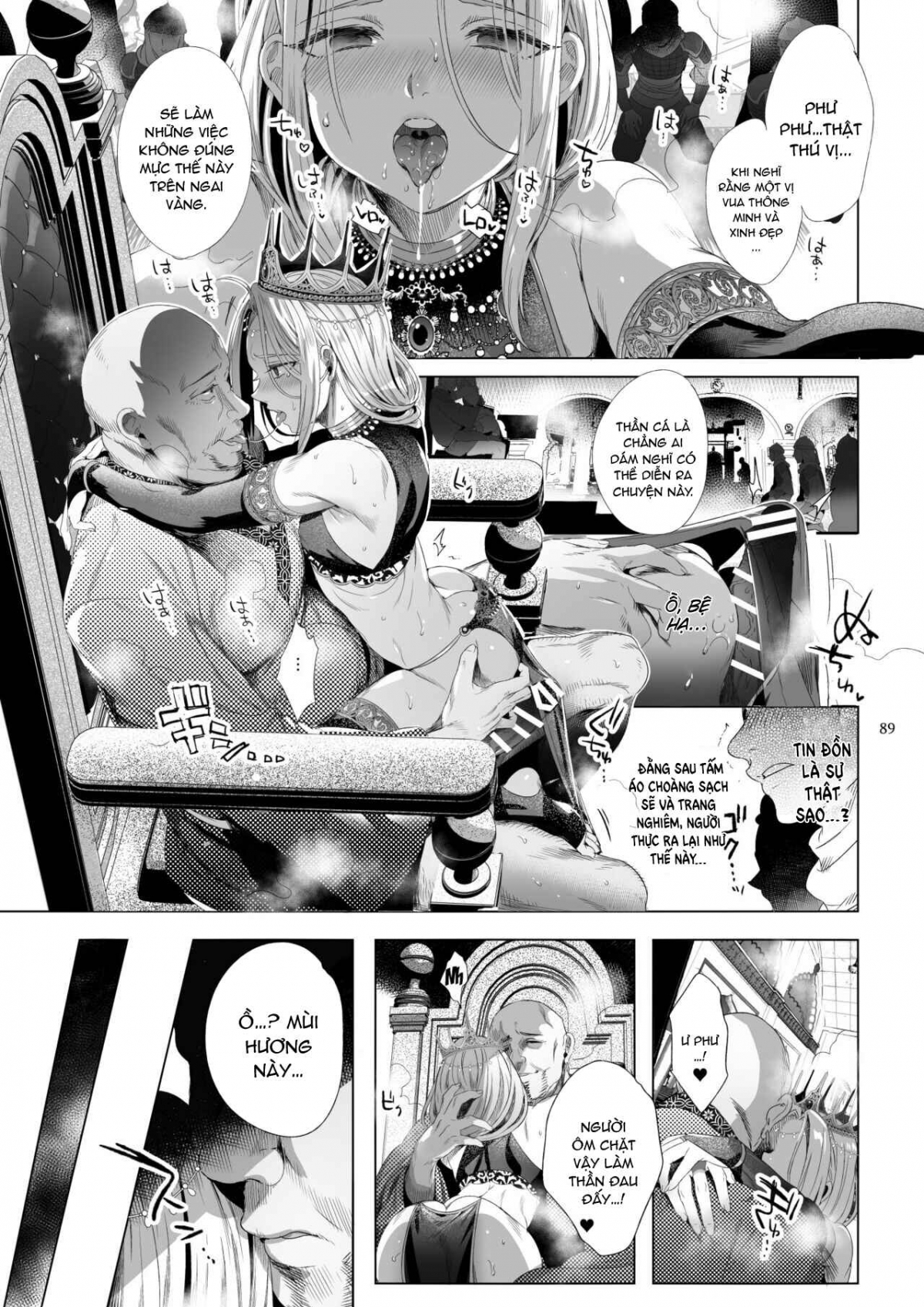 Đọc truyện hentai Nữ hoàng nhục dục - Oneshot