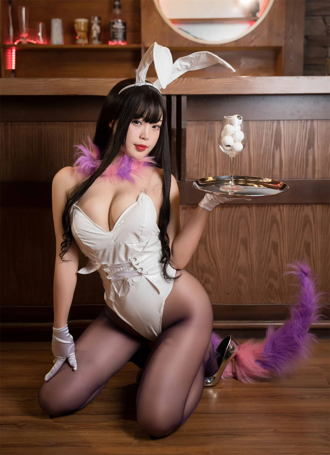 Đọc truyện hentai Tuyển tập Albums siêu phẩm Cosplay - Chap 667 - Bai Yeye - Devil Sister Bunny Girl