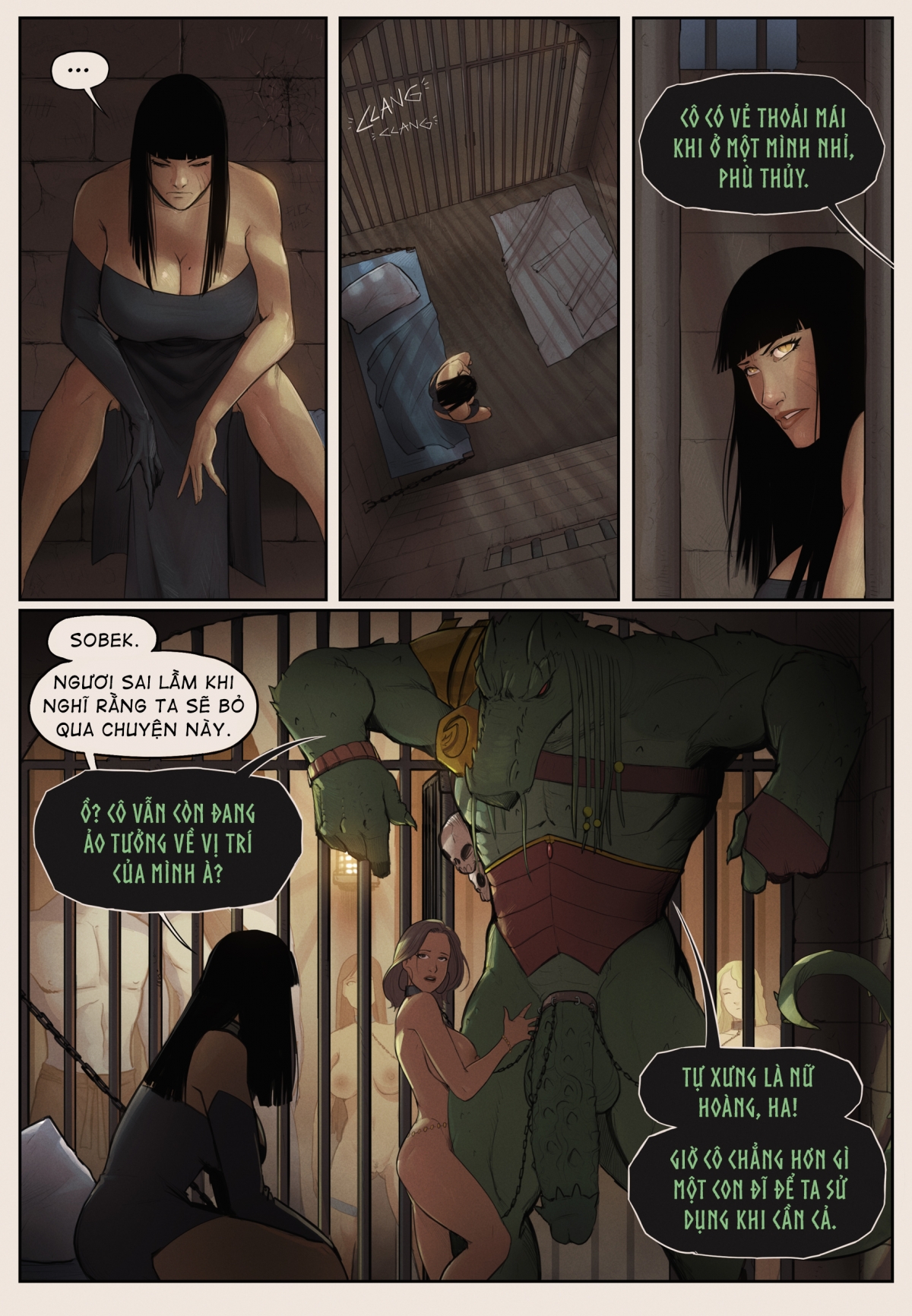 Đọc truyện hentai In the Shadow of Anubis 3 - Chap 1