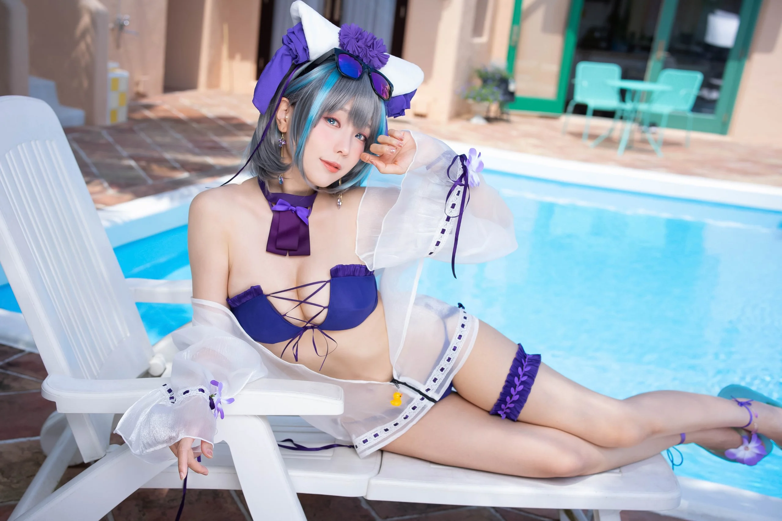 Đọc truyện hentai Tuyển tập Albums siêu phẩm Cosplay - Chap 541 - [Ely] Cheshire
