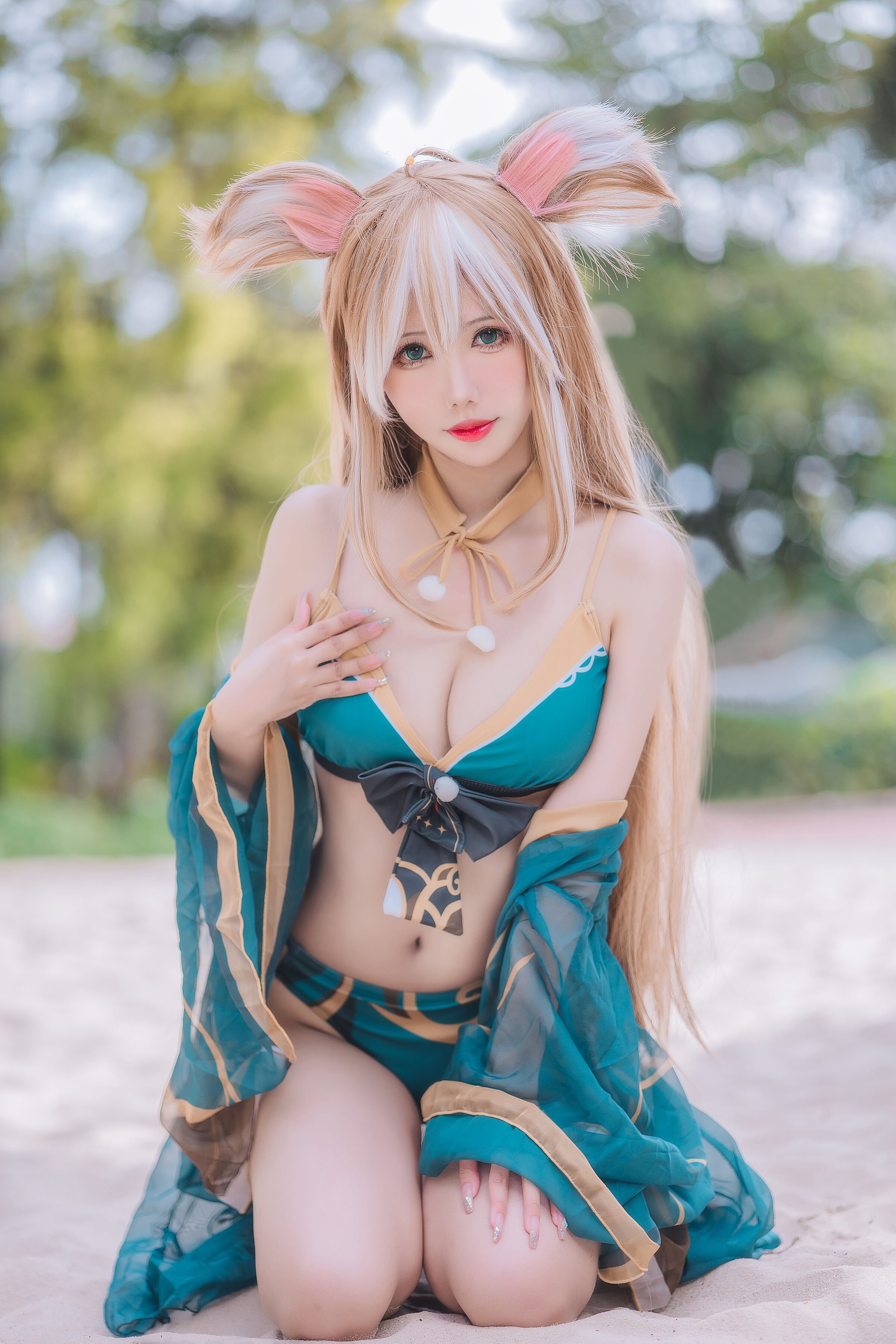 Đọc truyện hentai Tuyển tập Albums siêu phẩm Cosplay - Chap 505 - Fairy Moon - Ms Hina Swimsuit