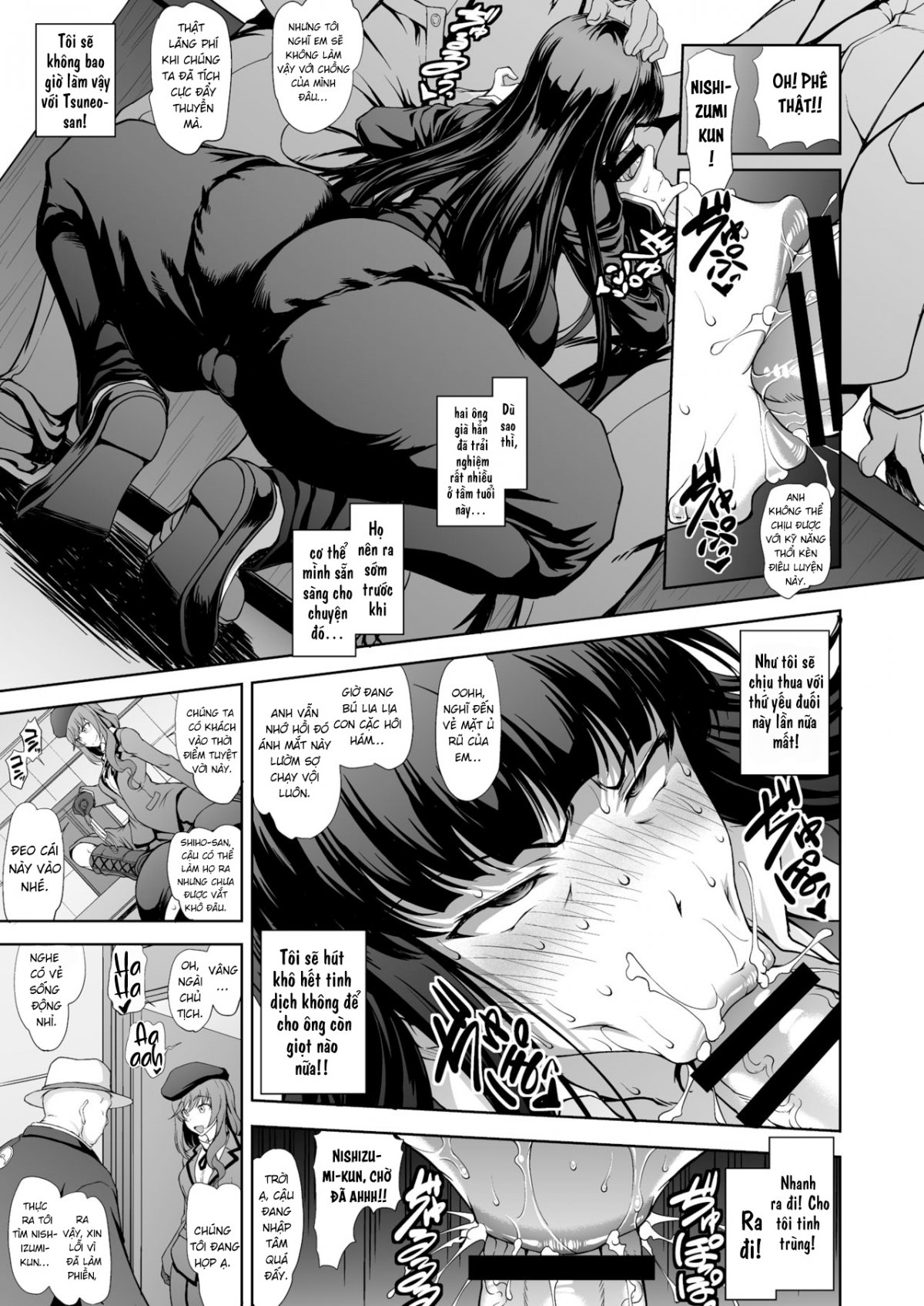 Đọc truyện hentai Iemoto no Geneki Fukki Kanzen Fukujuu Dosukebe Ura Senshadou Oneshot
