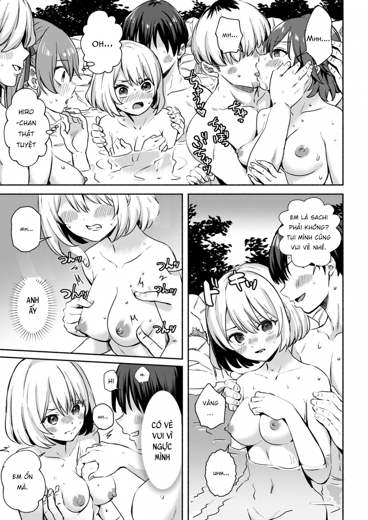 Đọc truyện hentai Konyoku Onsen de Takuran Sareta Kamo Shirenai - Oneshot