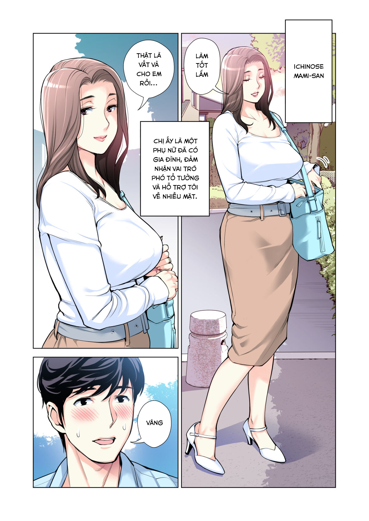 Đọc truyện hentai Jichikai no Hitozuma wa Totemo H deshita - Chap 3