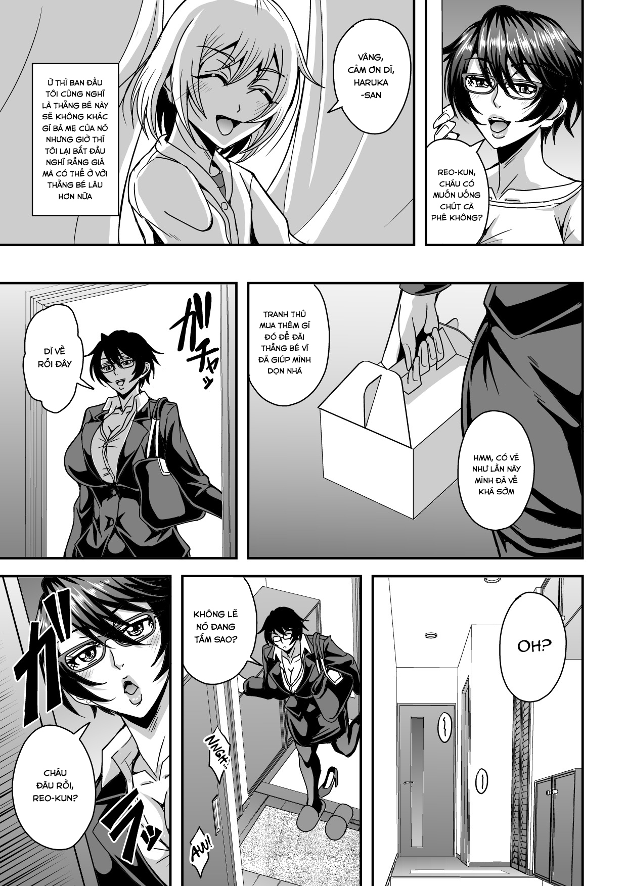 Đọc truyện hentai Alofou độc thân và mối quan hệ với con trai của bạn cô - Chap 1