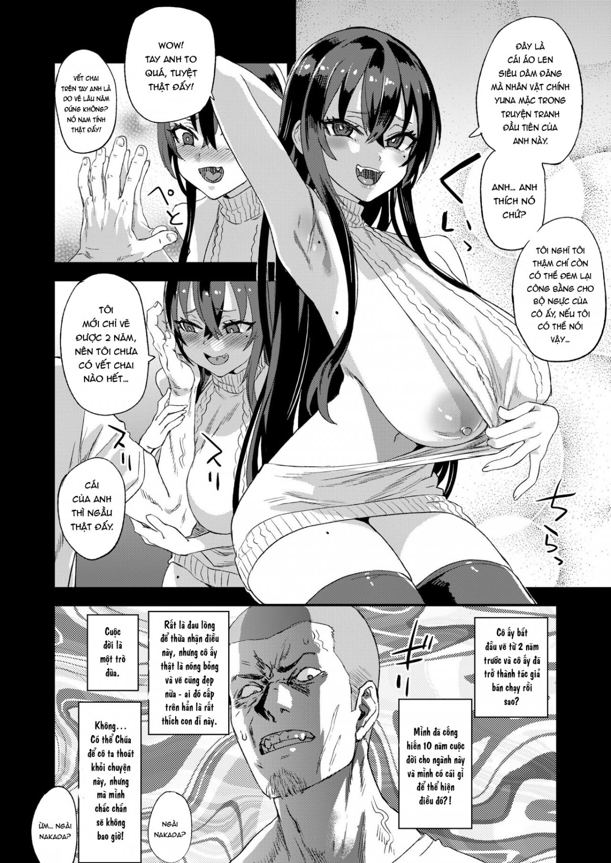 Đọc truyện hentai Họa sĩ vẽ truyện tranh bị nứng - Oneshot.