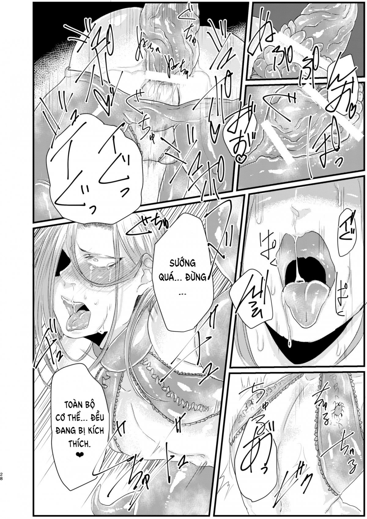 Đọc truyện hentai Câu chuyện về nam pháp sư bị xúc tu chơi - Oneshot