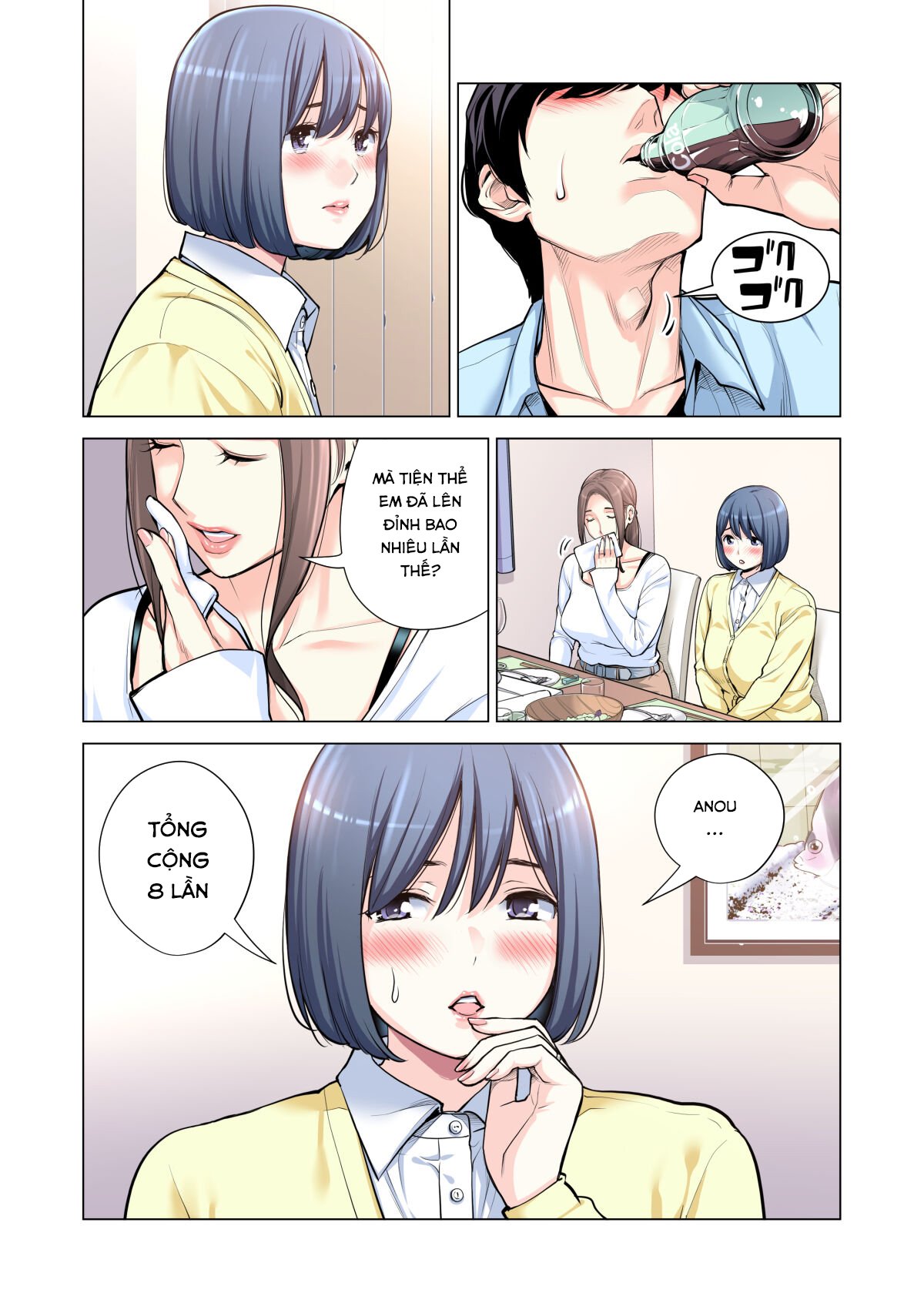 Đọc truyện hentai Jichikai no Hitozuma wa Totemo H deshita - Chap 3
