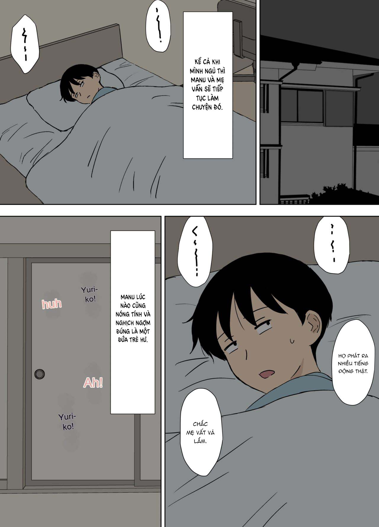 Đọc truyện hentai Mẹ là người mẹ ngoan ngoãn của Gaku-kun - Oneshot