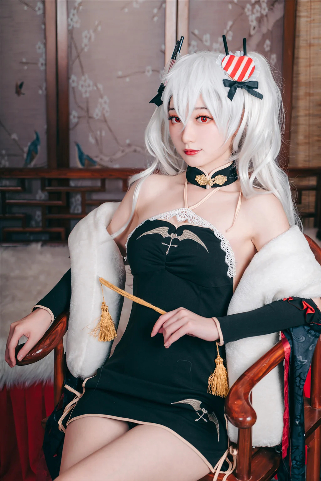 Đọc truyện hentai Tuyển tập Albums siêu phẩm Cosplay - Chap 592 - Tao Mo - Vampire Cheongsam