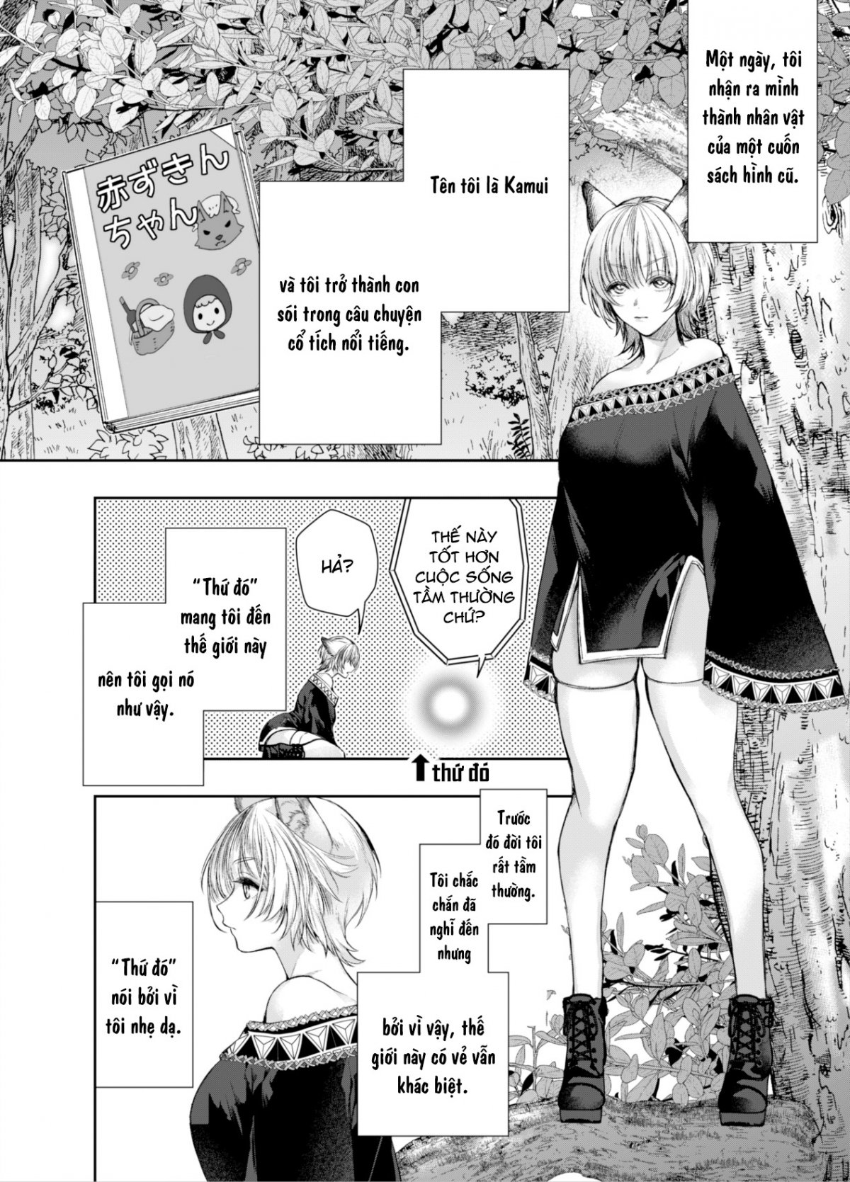 Đọc truyện hentai Tôi không thể thoát khỏi Kỵ sĩ quàng khăn đỏ tinh nghịch - Part 1