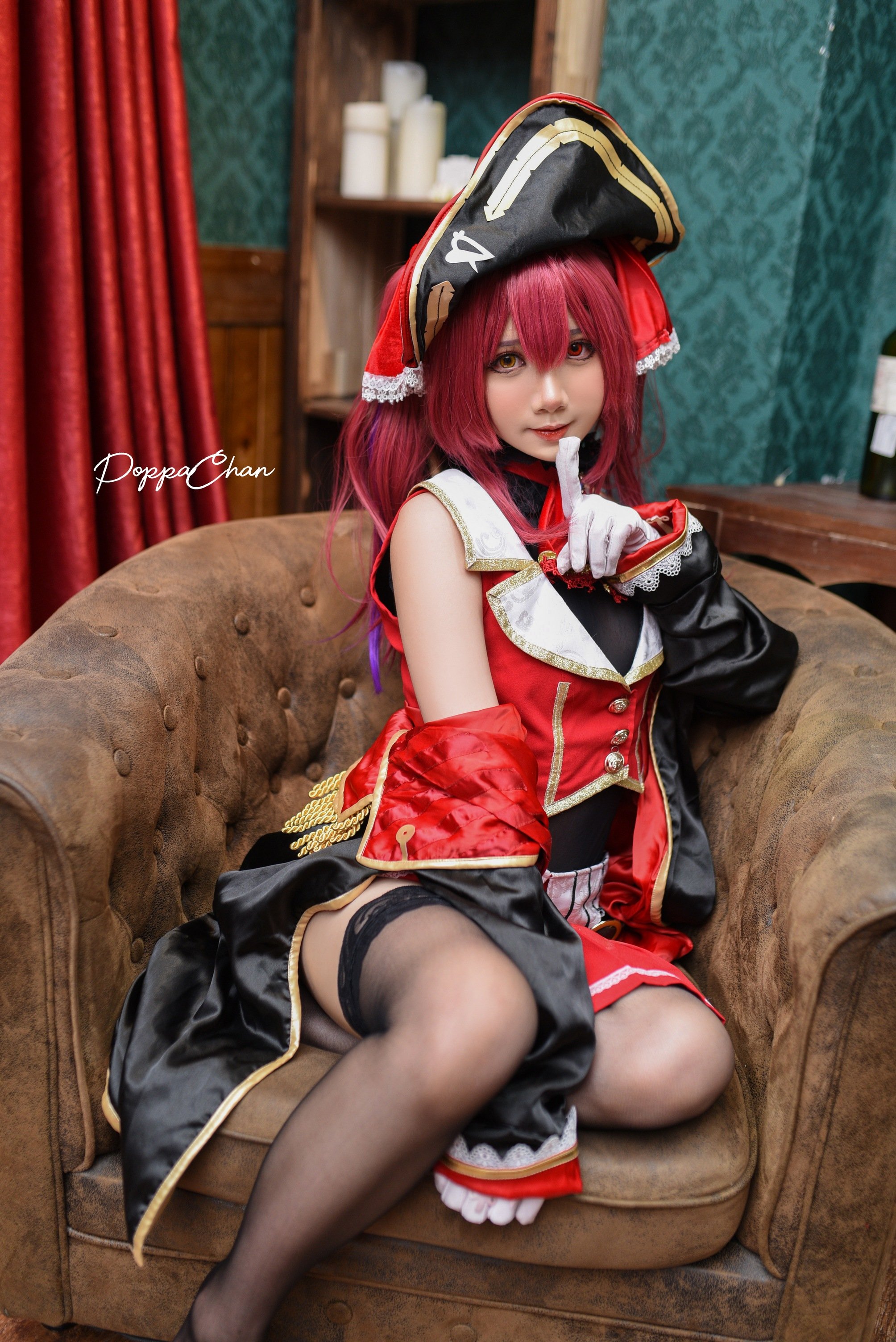Đọc truyện hentai Tuyển tập Albums siêu phẩm Cosplay - Chap 103 - PoppaChan - Marine Houshou