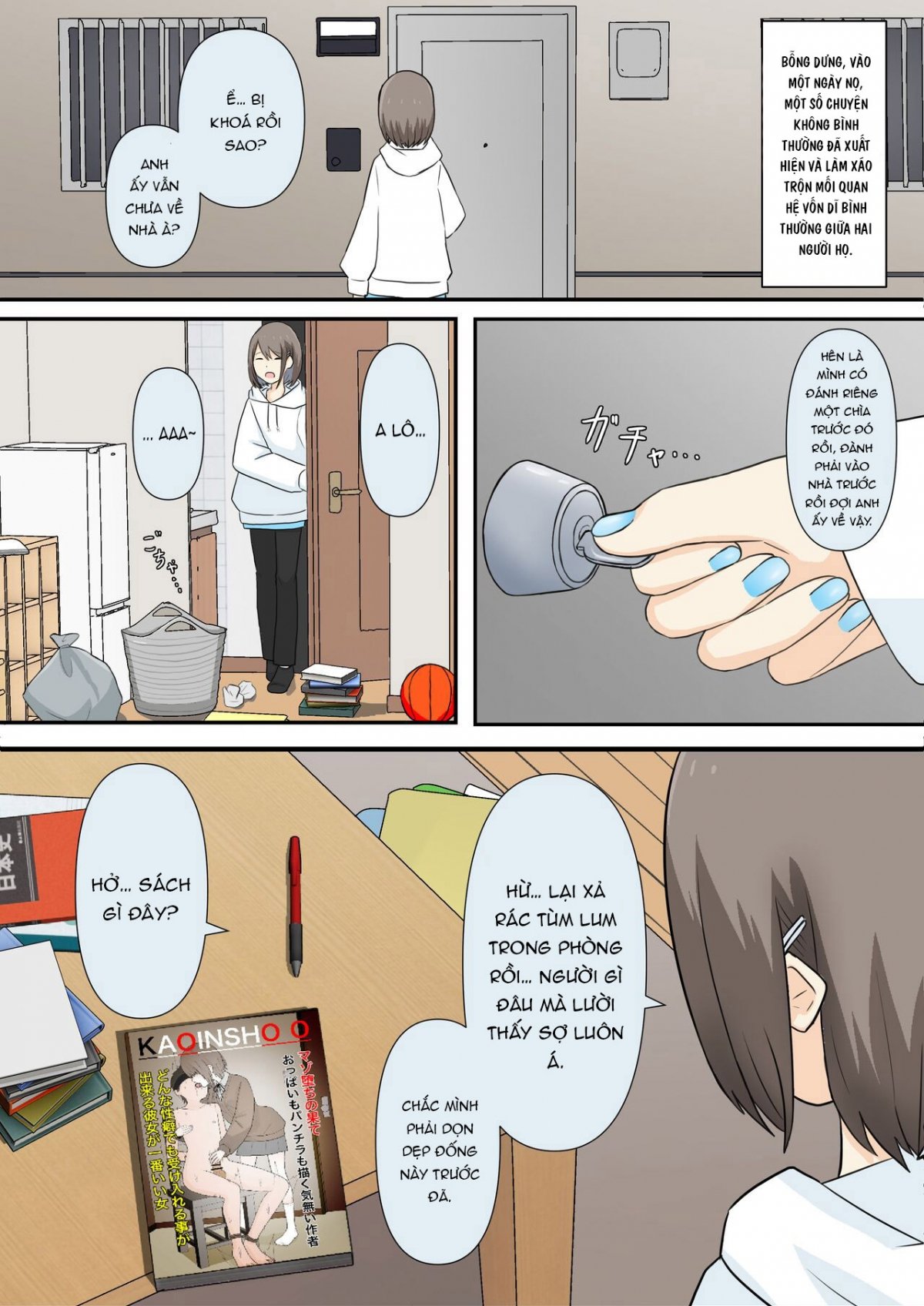 Đọc truyện hentai Bị bạn gái bắt nạt - Oneshot