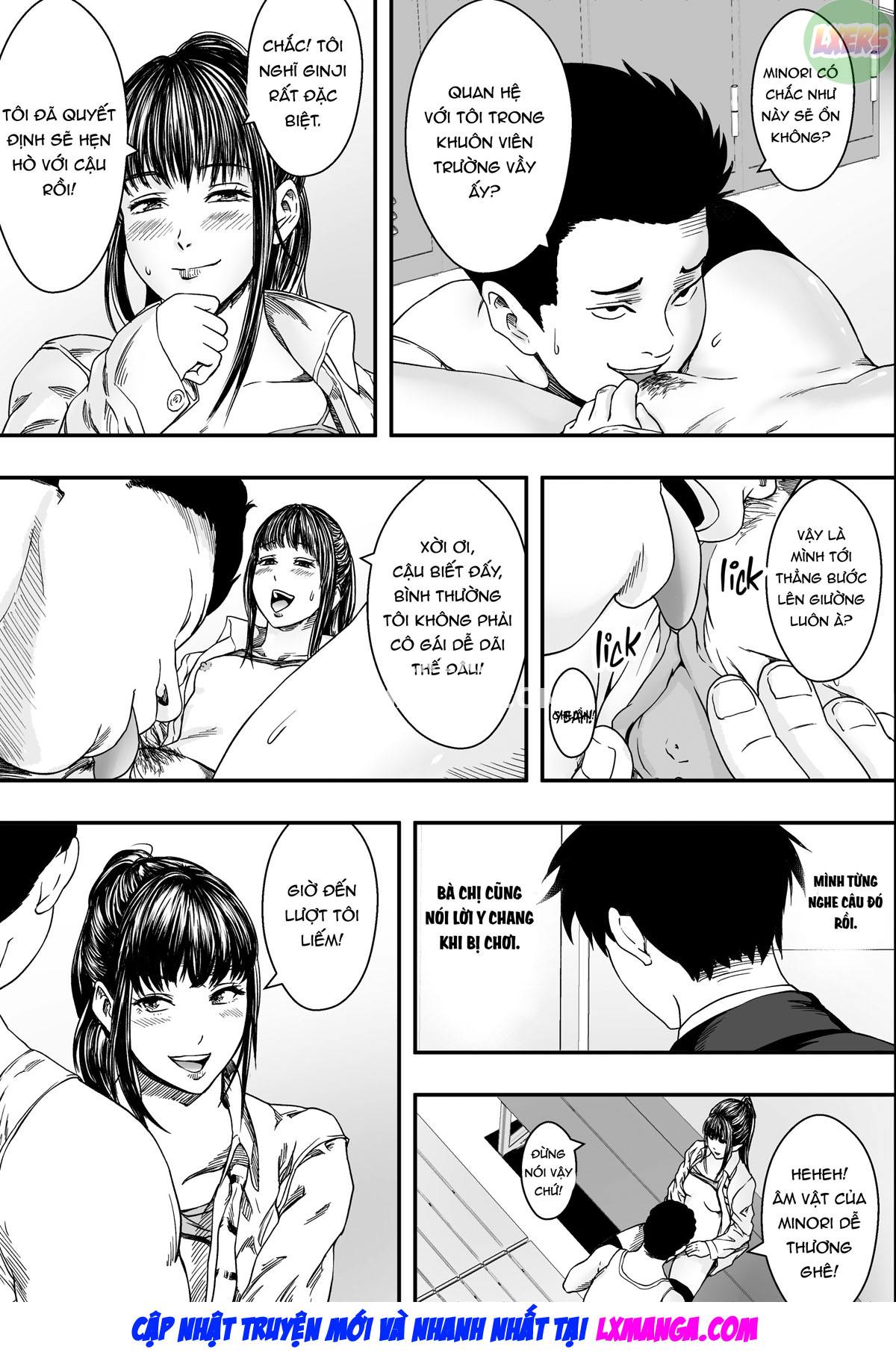 Đọc truyện hentai San Shimai Harem Zen Netorare Oneshot