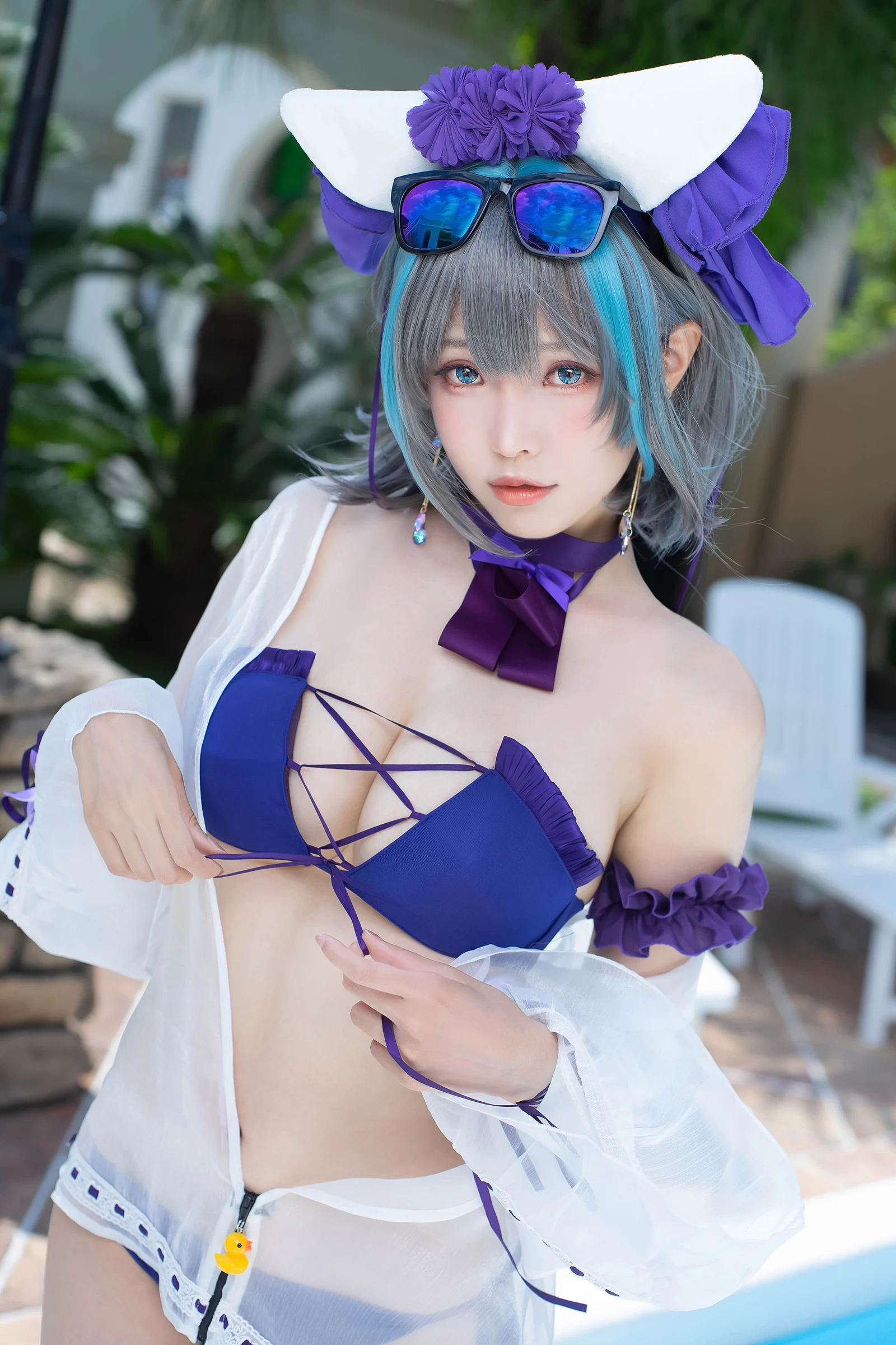 Đọc truyện hentai Tuyển tập Albums siêu phẩm Cosplay - Chap 541 - [Ely] Cheshire