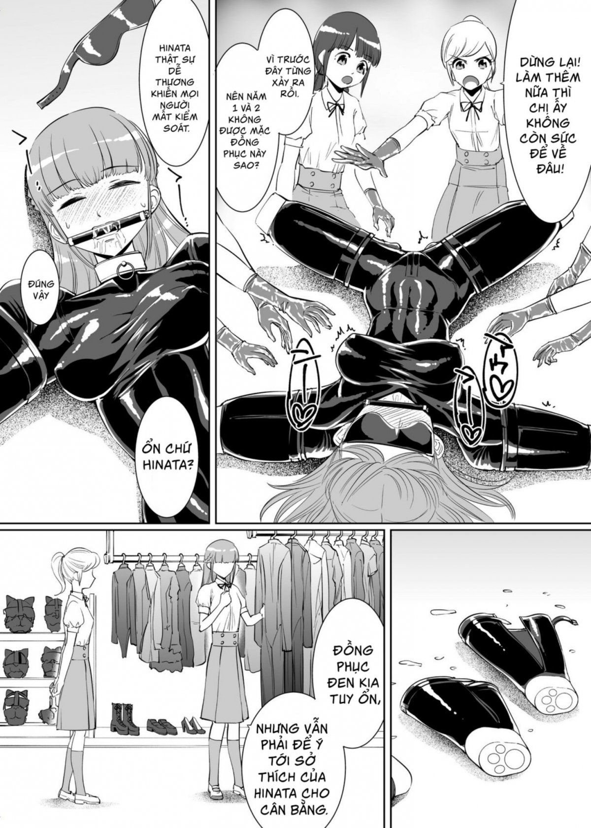 Đọc truyện hentai Câu lạc bộ chó của trường nữ sinh Rouran - Oneshot