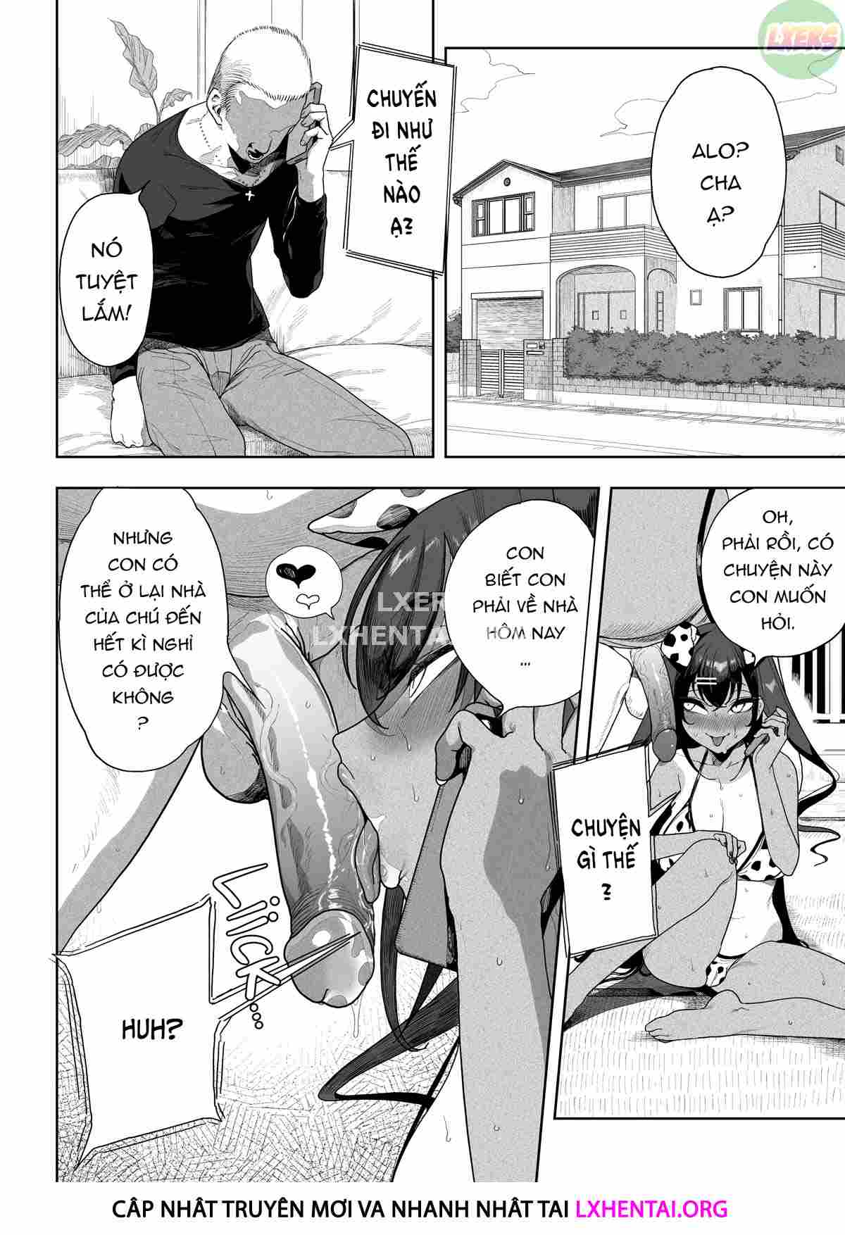 Đọc truyện hentai Huấn luyện tình dục đứa cháu gái hư hỏng - Chap 3 - Không che