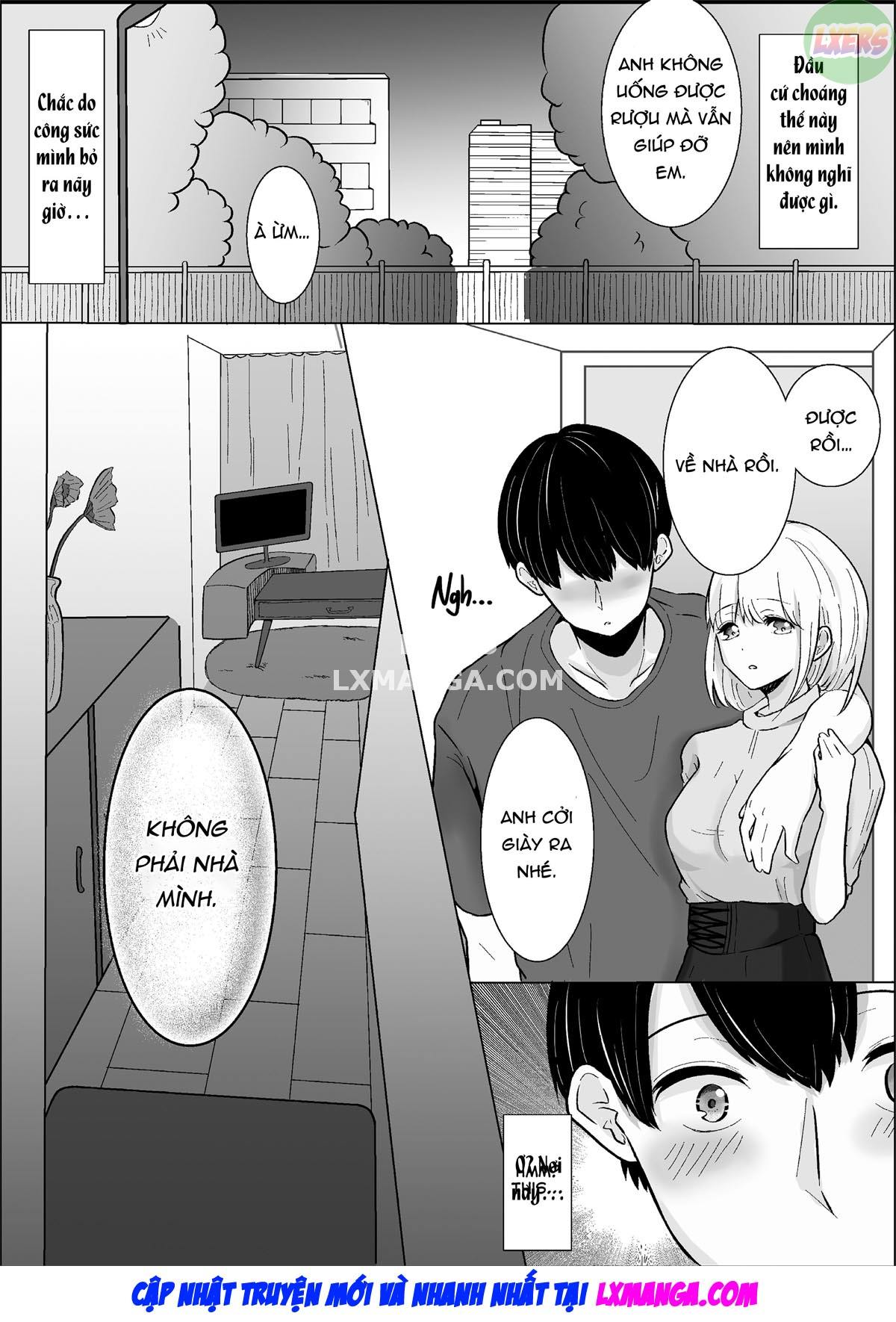 Đọc truyện hentai Đưa bạn gái nát rượu về! bantumlum Oneshot