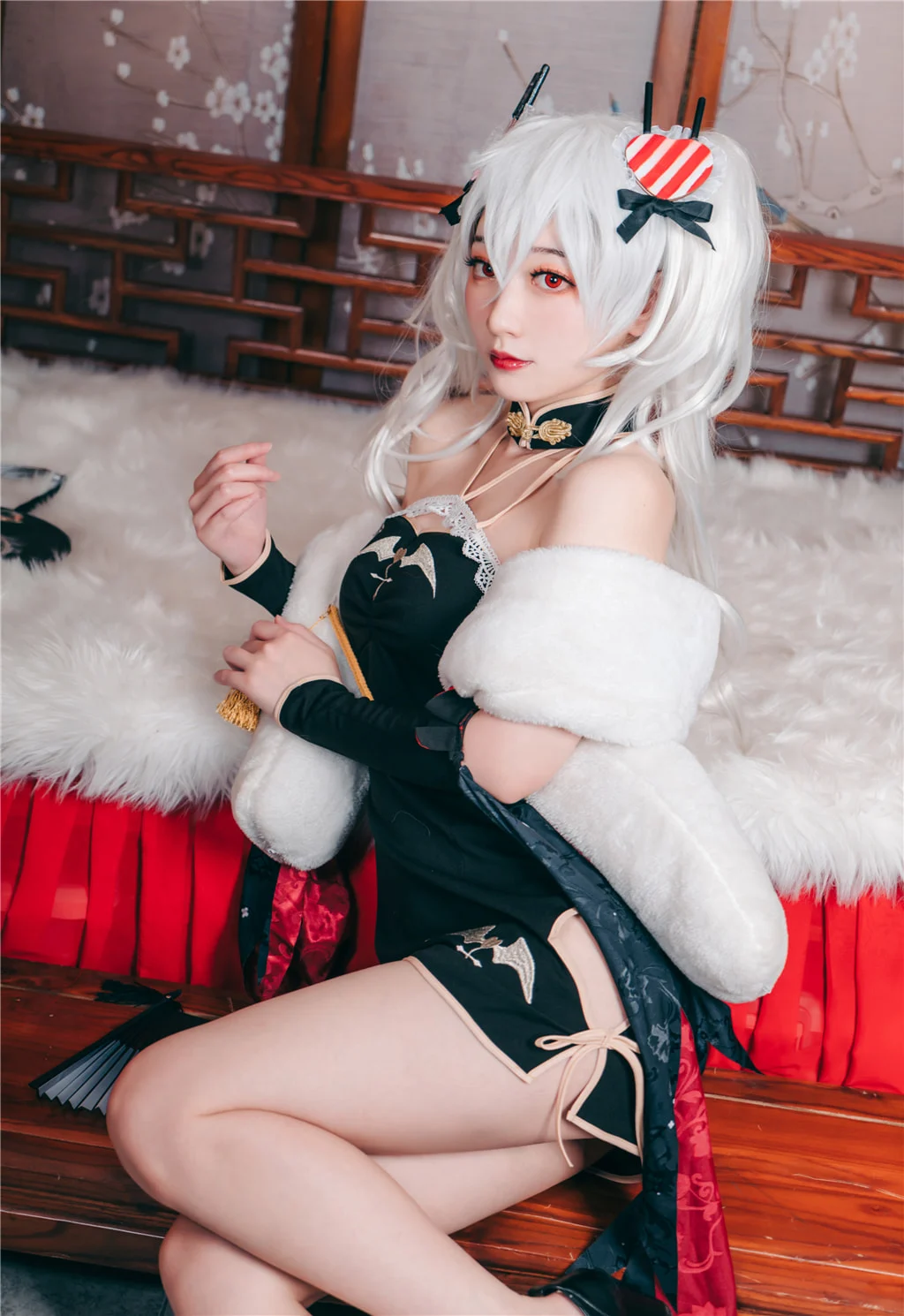 Đọc truyện hentai Tuyển tập Albums siêu phẩm Cosplay - Chap 592 - Tao Mo - Vampire Cheongsam