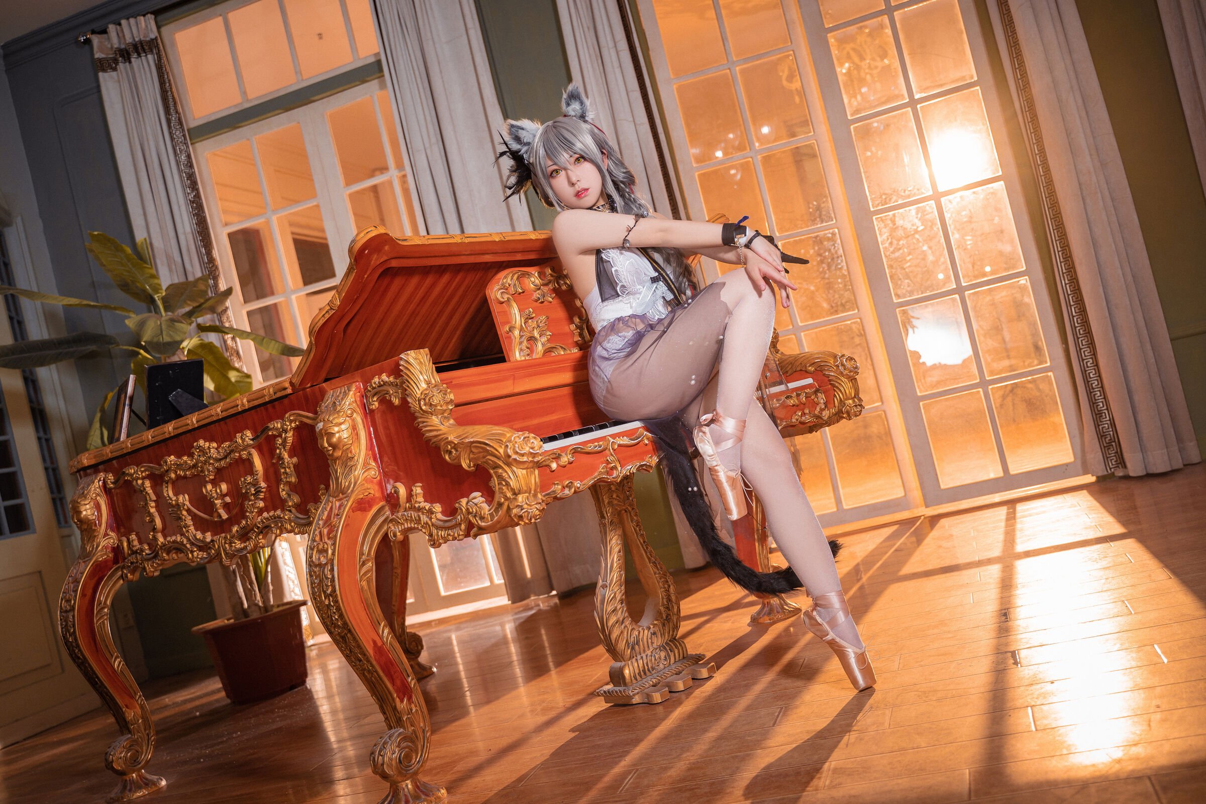 Đọc truyện hentai Tuyển tập Albums siêu phẩm Cosplay - Chap 464 - Tiger Sensen - Arknights - Schwarz