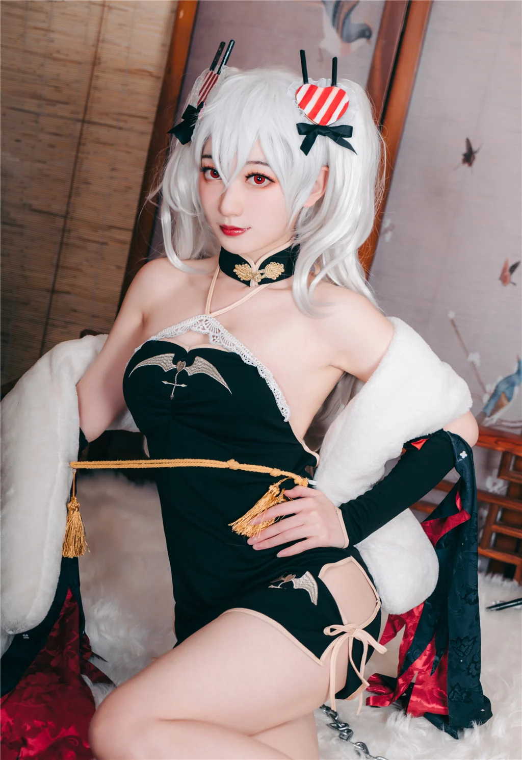 Đọc truyện hentai Tuyển tập Albums siêu phẩm Cosplay - Chap 592 - Tao Mo - Vampire Cheongsam