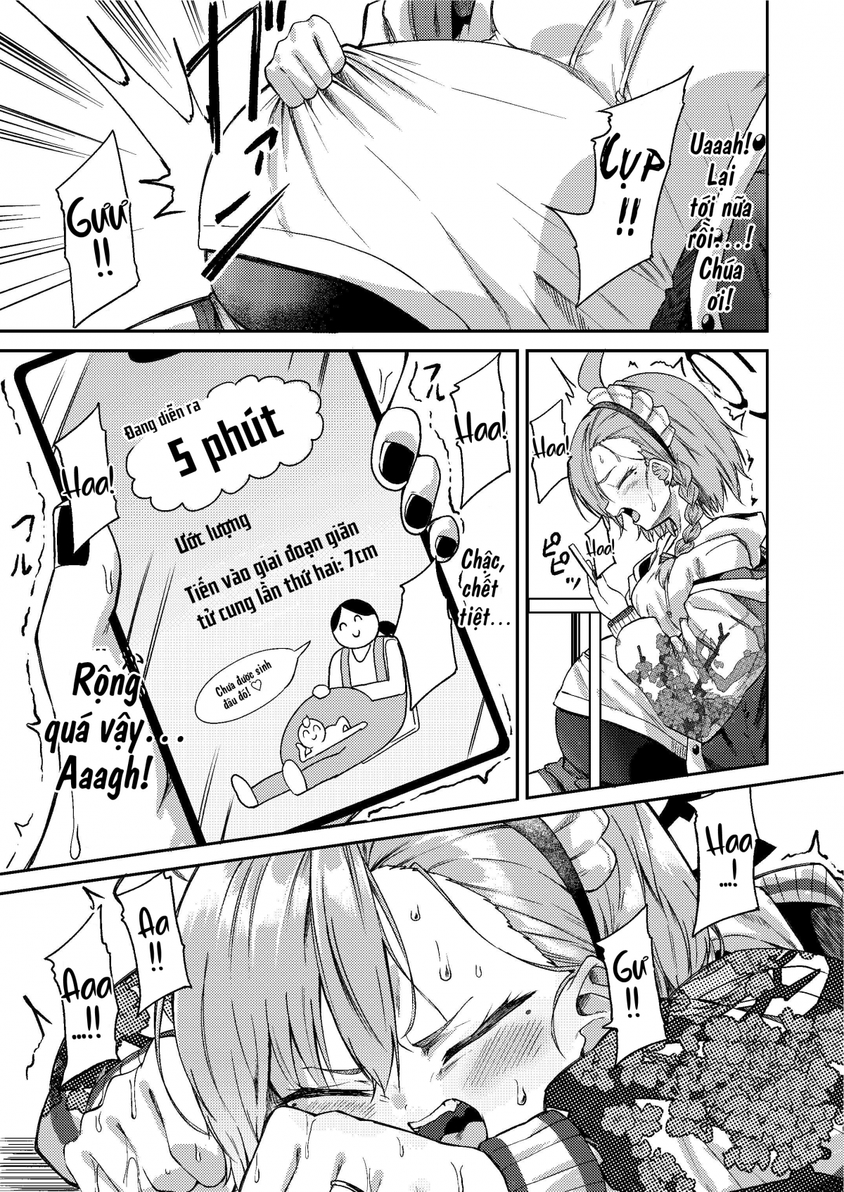 Đọc truyện hentai Lỗi em, thầy ơi...Em sắp sinh rồi! - Oneshot
