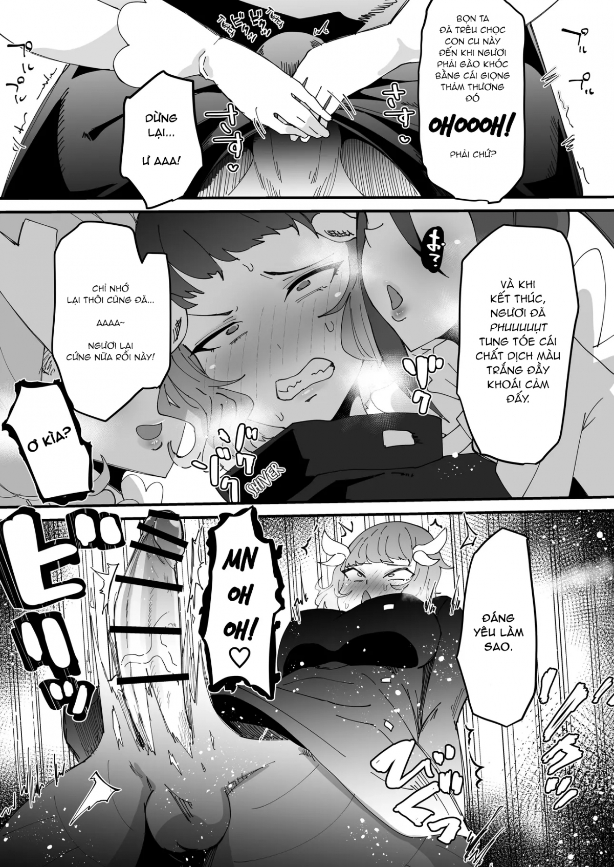 Đọc truyện hentai Đại ác quỷ có điểm yếu là một con cặc khổ dâm Part 1