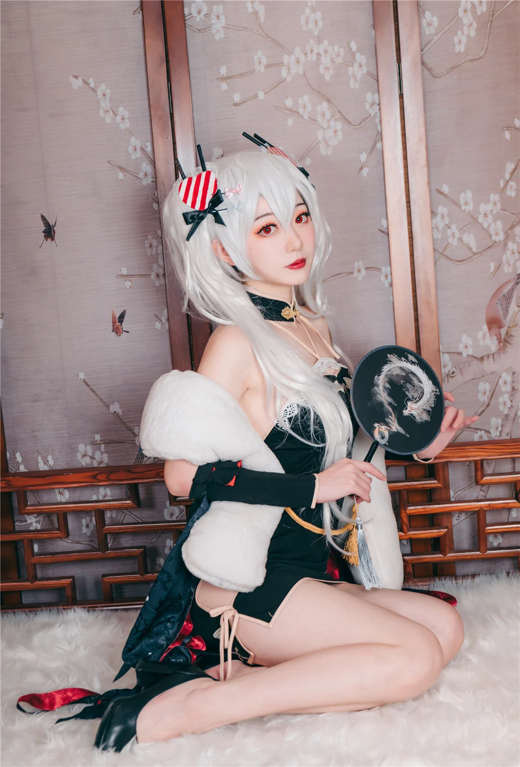 Đọc truyện hentai Tuyển tập Albums siêu phẩm Cosplay - Chap 592 - Tao Mo - Vampire Cheongsam