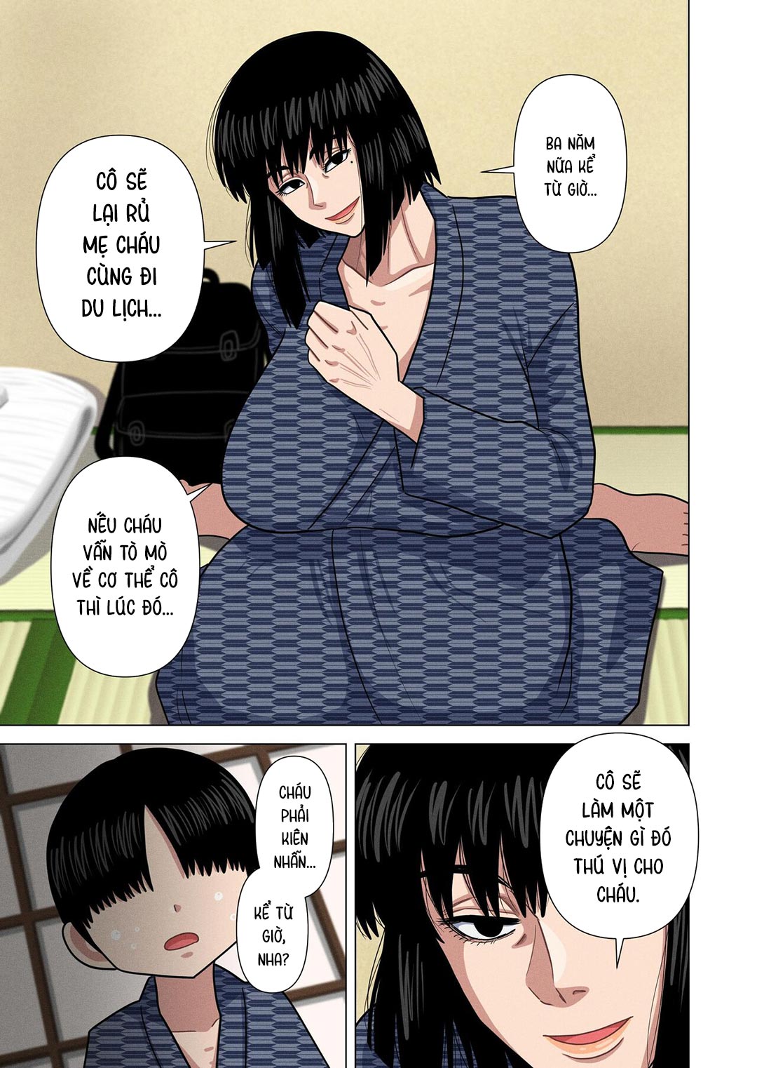 Đọc truyện hentai Chuyến đi chơi với bạn mẹ! - Oneshot