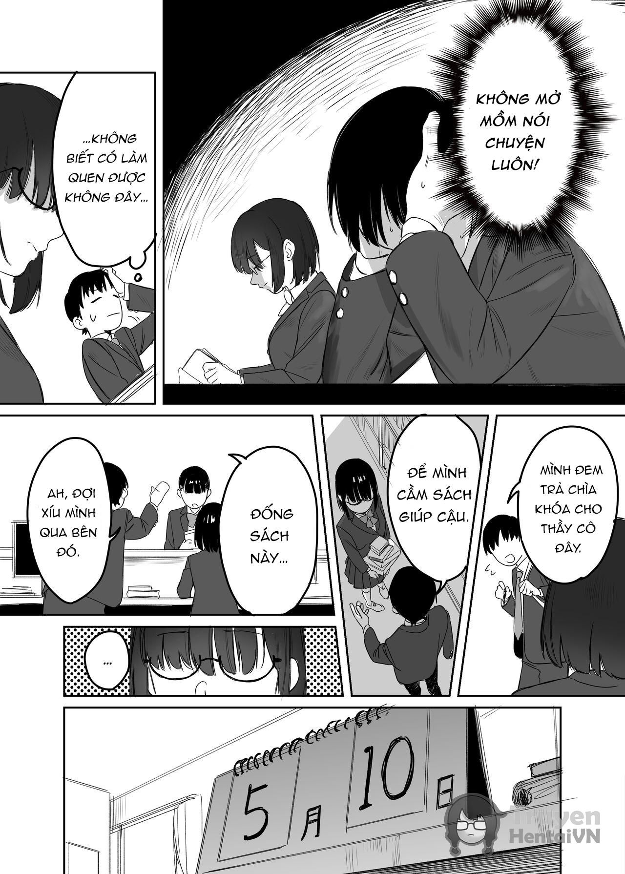 Đọc truyện hentai Yomenai Kimi to | With You, Who Is Hard To Read - Oneshot