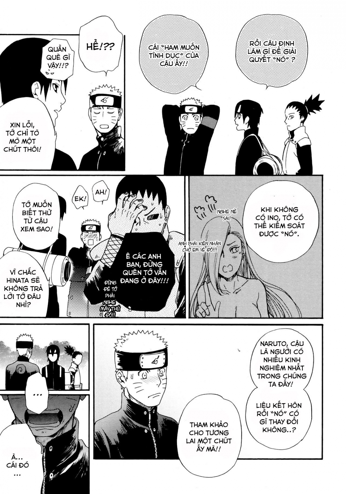Đọc truyện hentai Đừng cố gồng mình nữa, hãy ôm em đi!(Naruto) - Oneshot