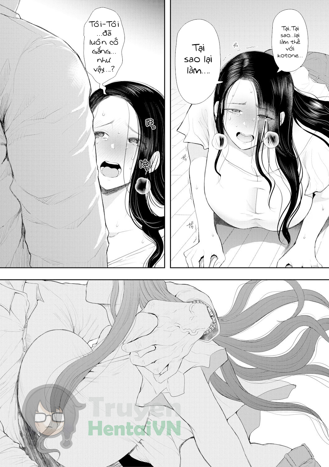 Đọc truyện hentai Netorareta Hitozuma [JP] - Chap 4
