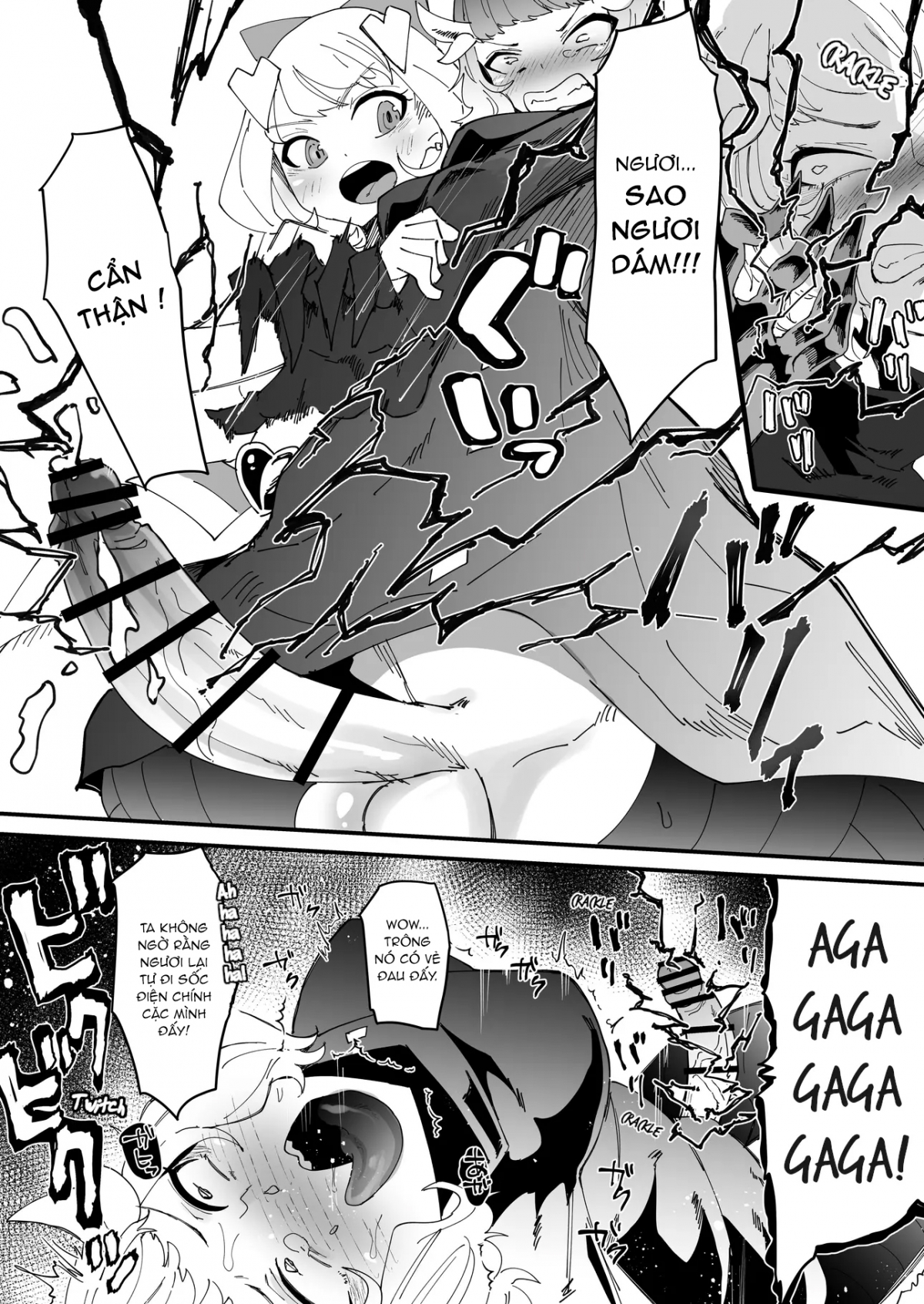 Đọc truyện hentai Đại ác quỷ có điểm yếu là một con cặc khổ dâm Part 1