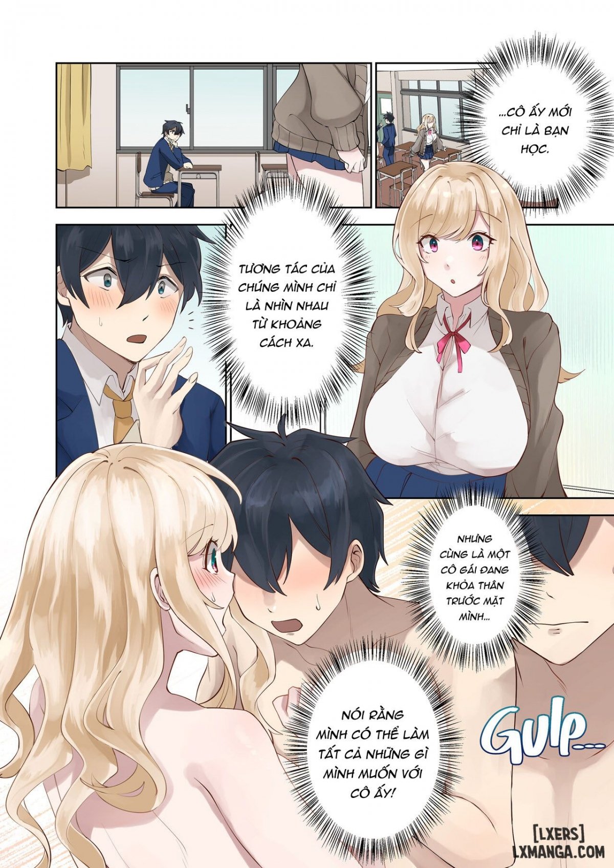 Đọc truyện hentai Limitless Creampies for the Class Gyaru - Oneshot