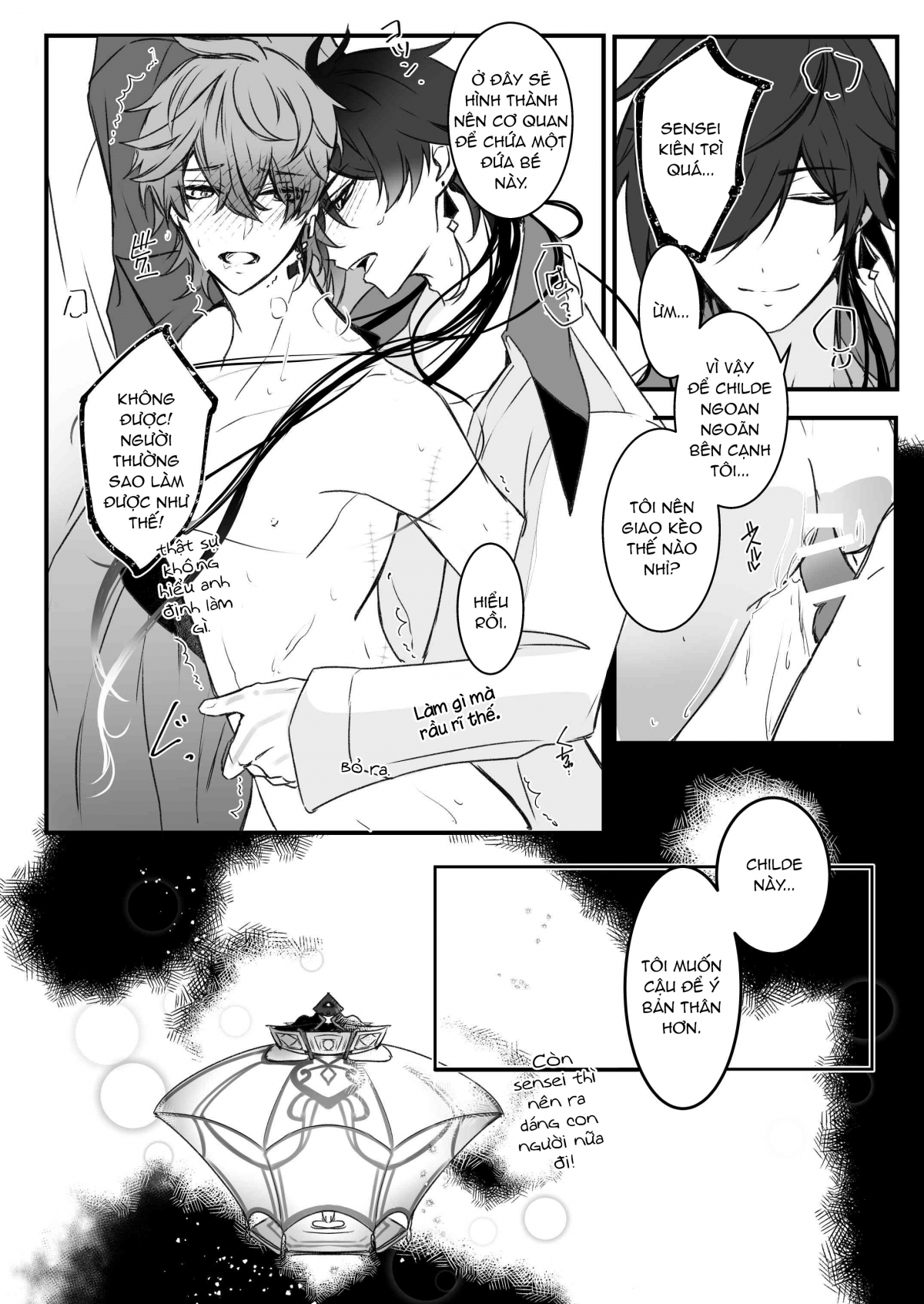 Đọc truyện hentai Nấc thang lên thiên đường - Lỡ mồm nhận kèo làm truyện say gex