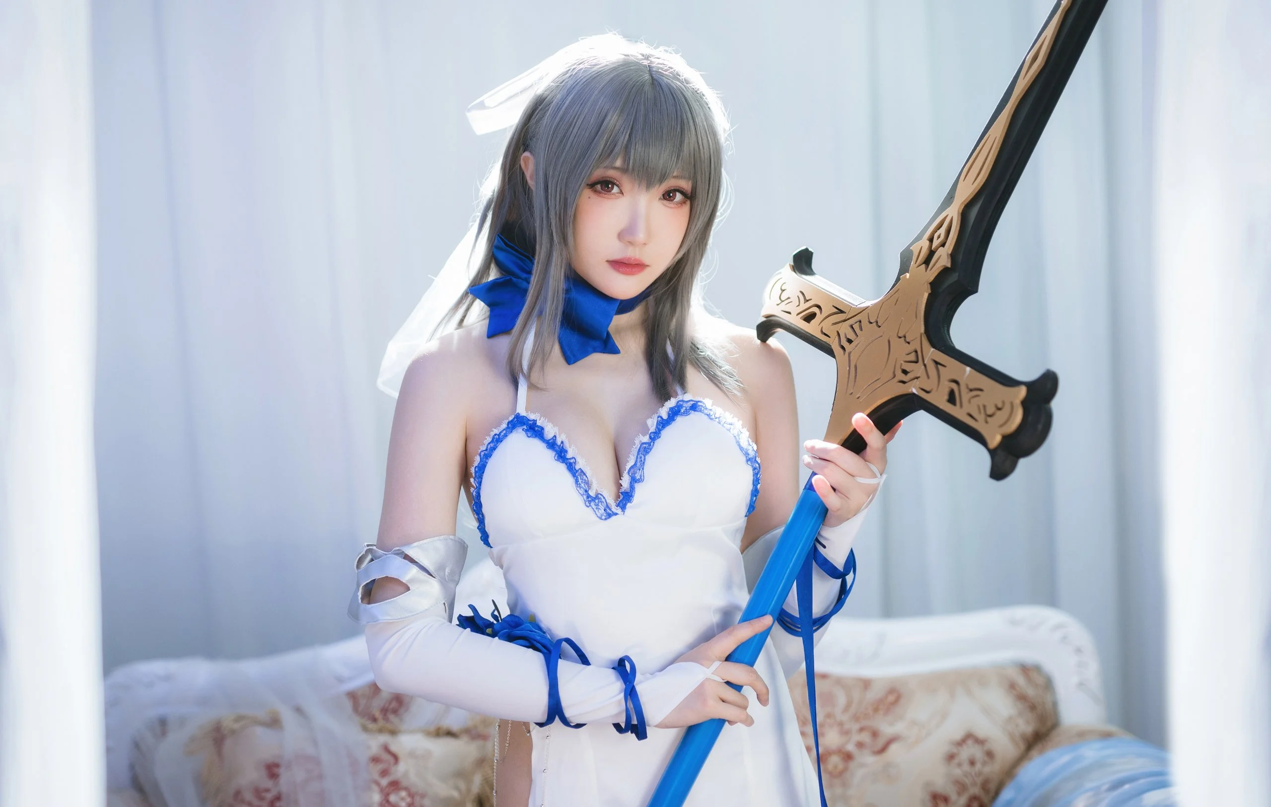 Đọc truyện hentai Tuyển tập Albums siêu phẩm Cosplay - Chap 753 - Guashi sauce Louis IX dress