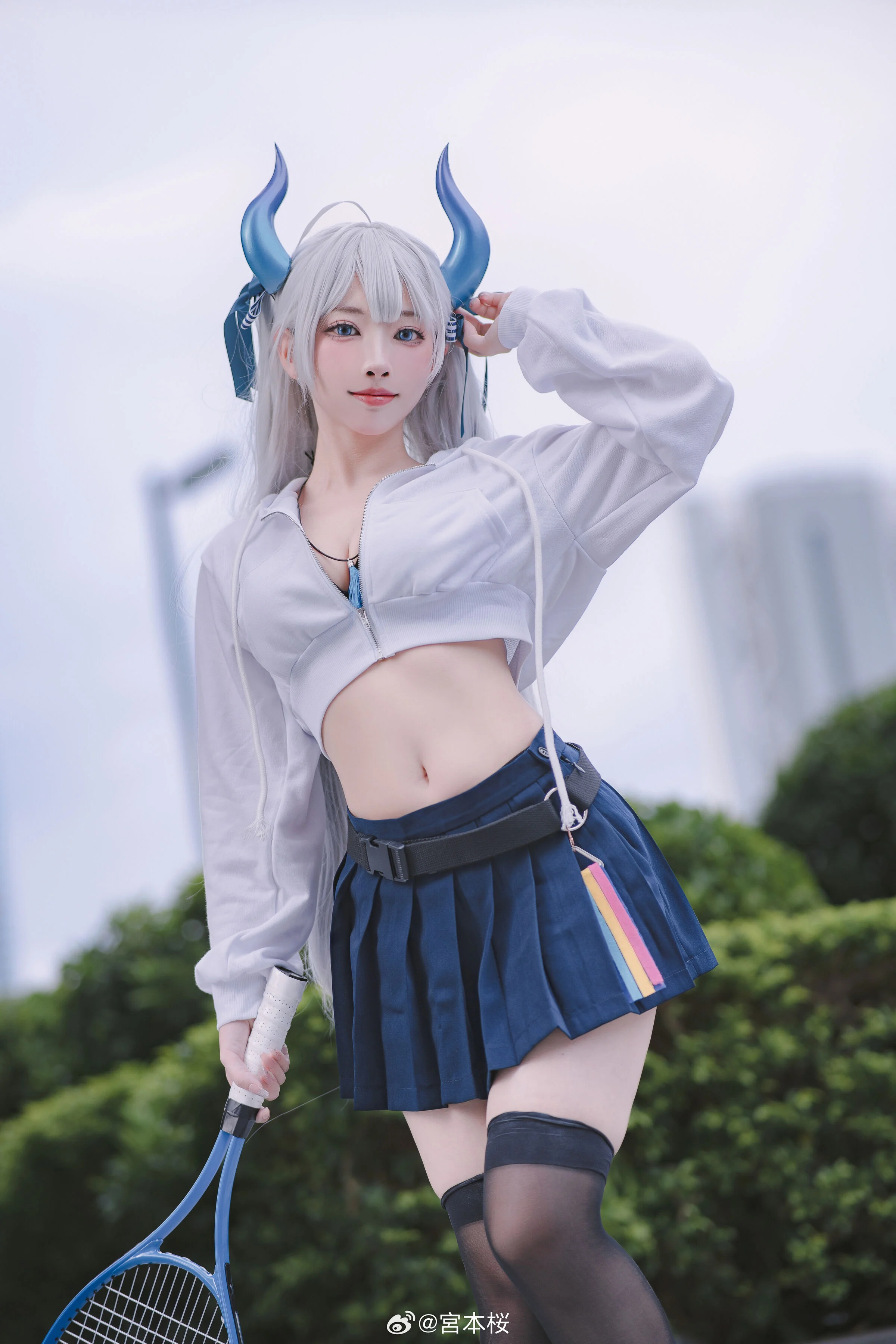 Đọc truyện hentai Tuyển tập Albums siêu phẩm Cosplay - Chap 126 - Sakura Miyamoto - Shufran (Azur Lane)