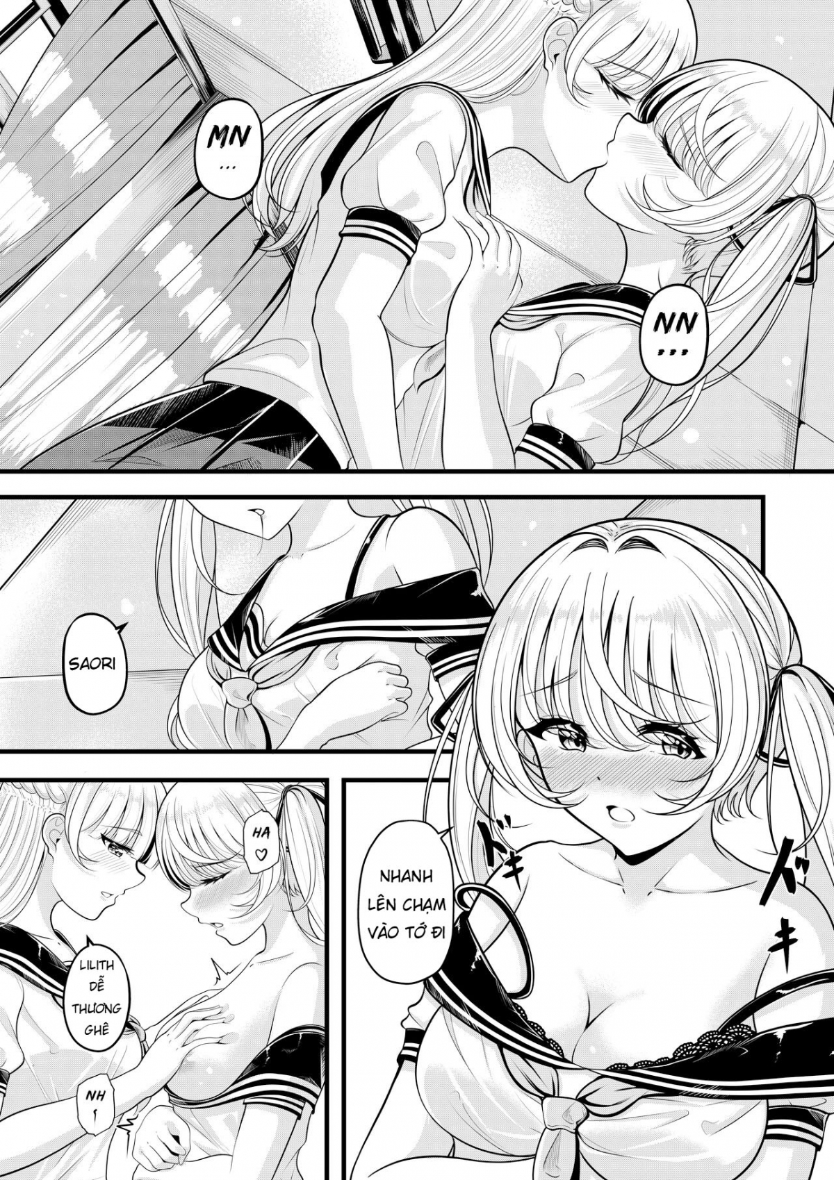 Đọc truyện hentai Lilith's Troubles Saori's Troubles Oneshot