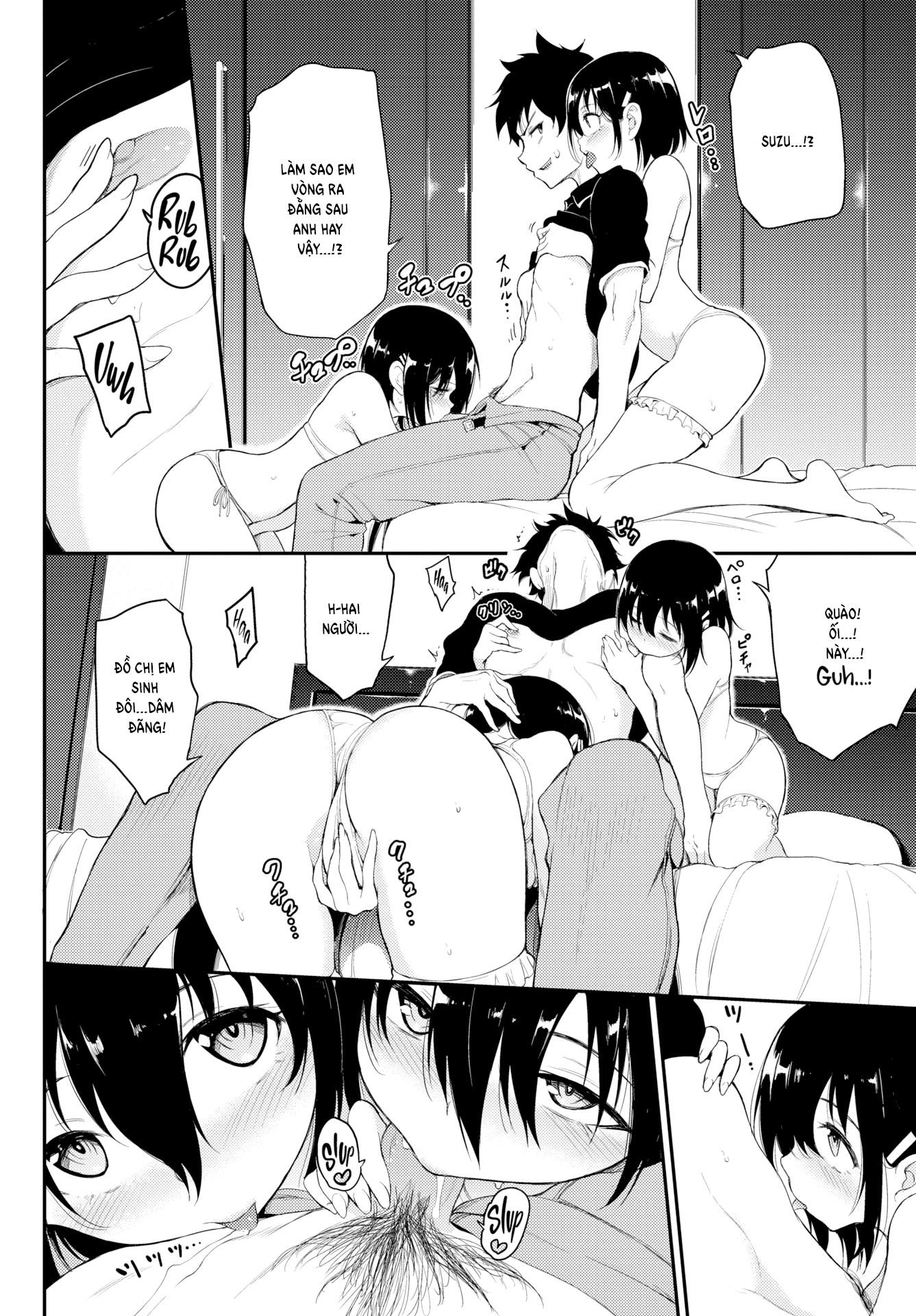 Đọc truyện hentai Kaede & Suzu 4 - Chap 4