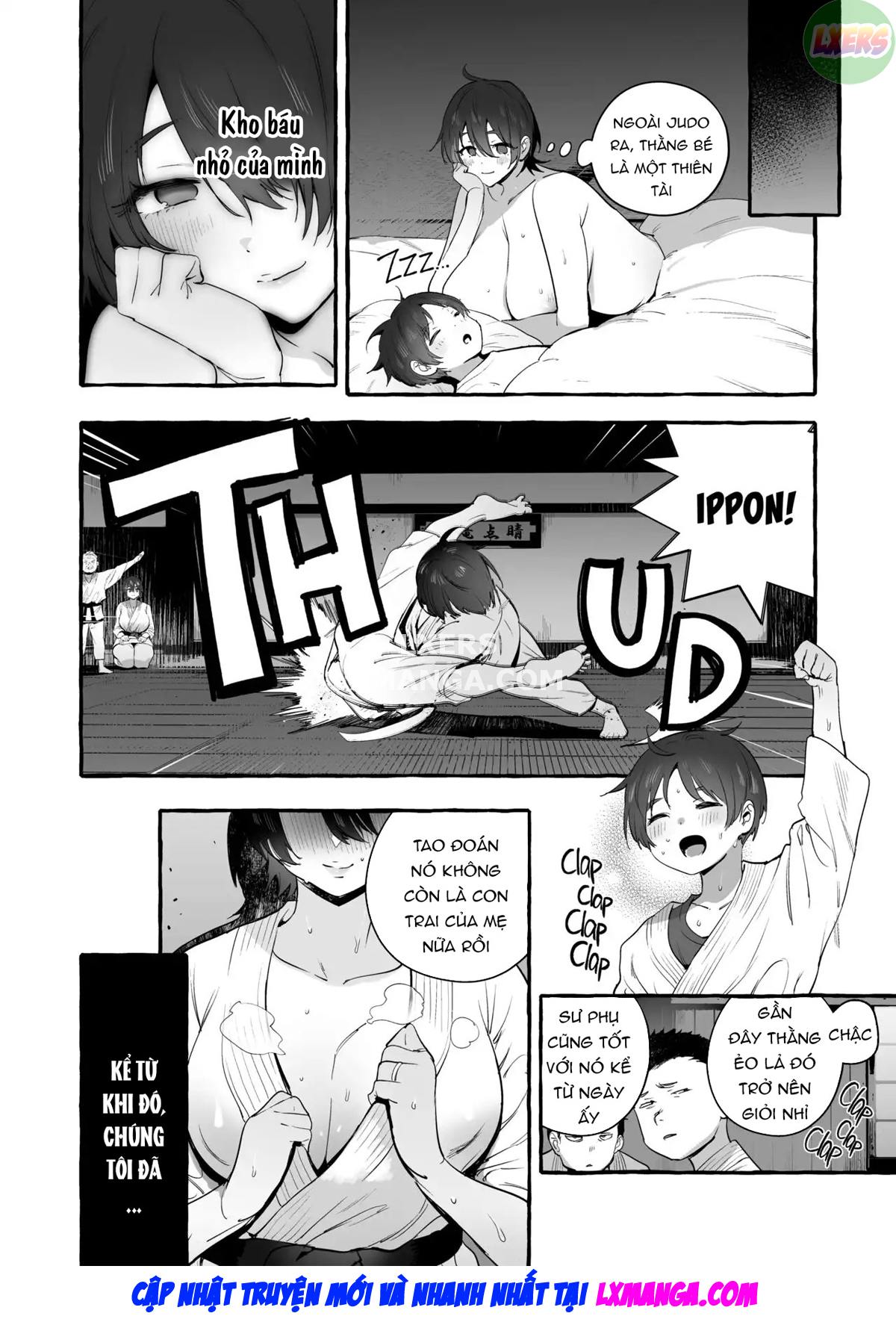 Đọc truyện hentai Người mẹ đam mê tình dục với bầu vú to - Oneshot