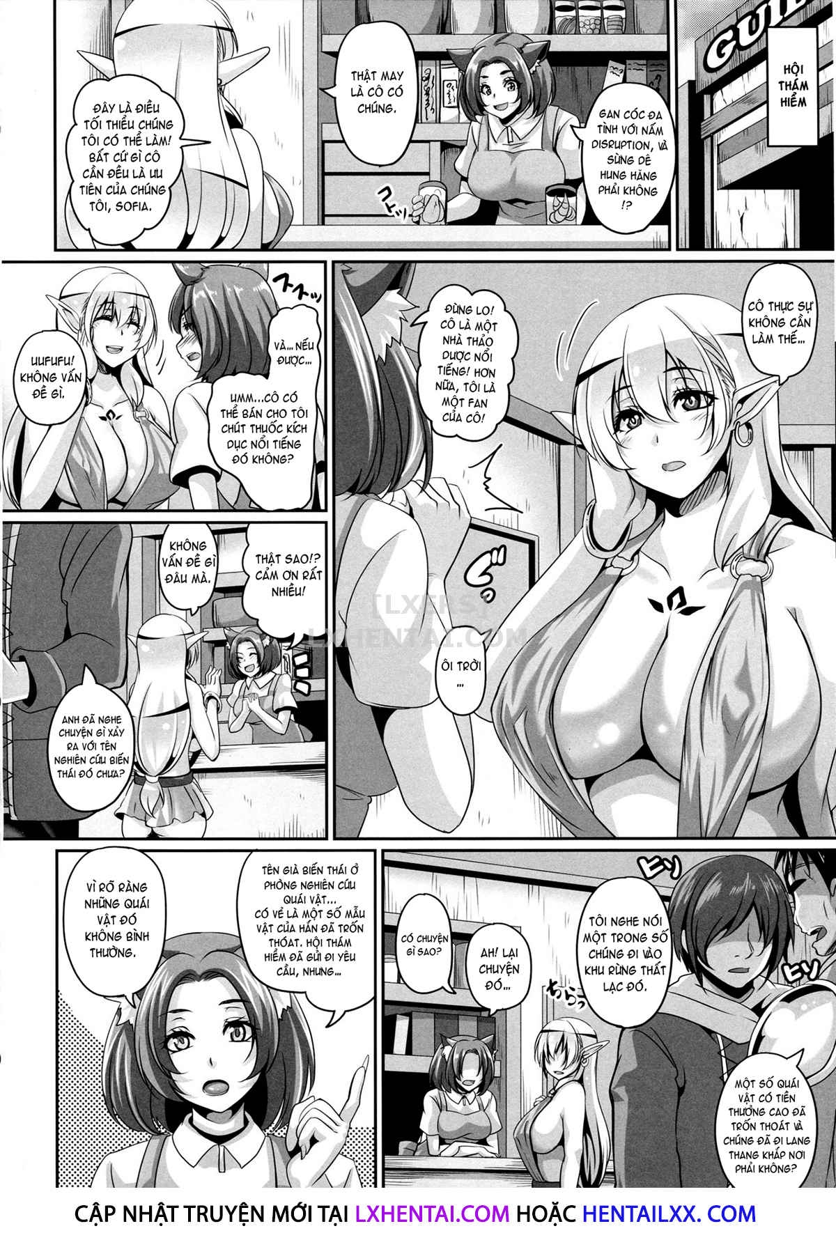 Đọc truyện hentai Aijou No Injoku Elf - Chap 5