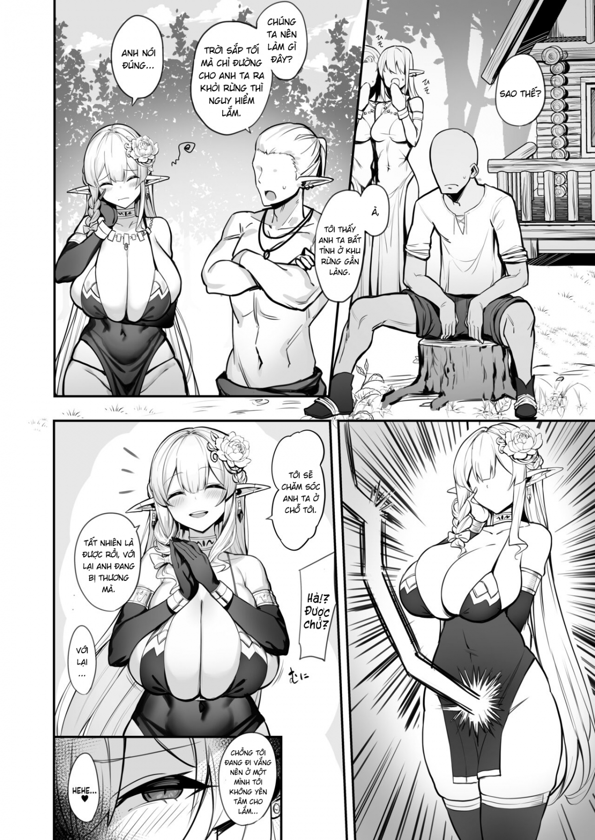 Đọc truyện hentai Truyện về nàng ELF nội trợ - Oneshot