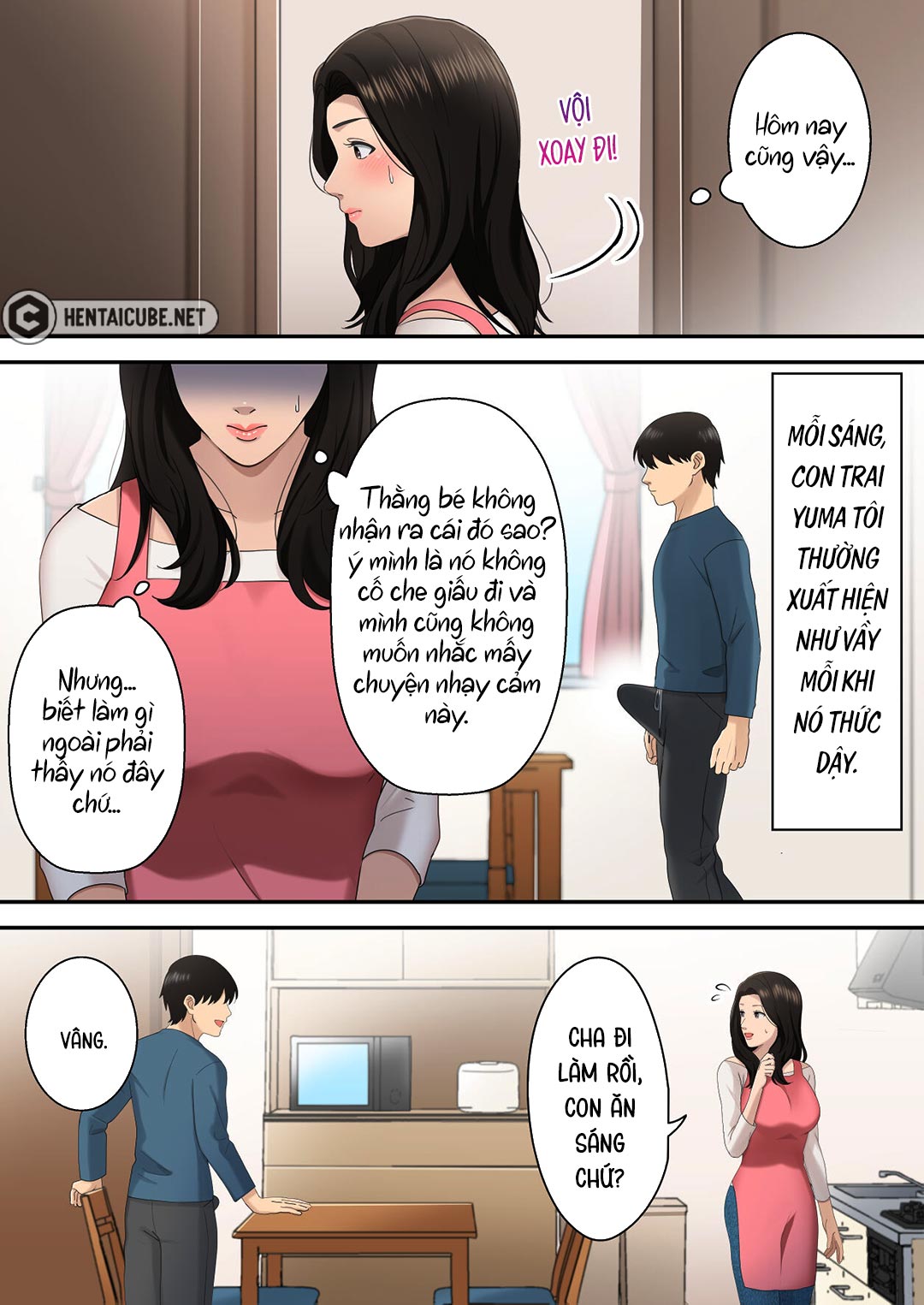 Đọc truyện hentai Mẹ muốn độc chiếm con trai - Chap 1