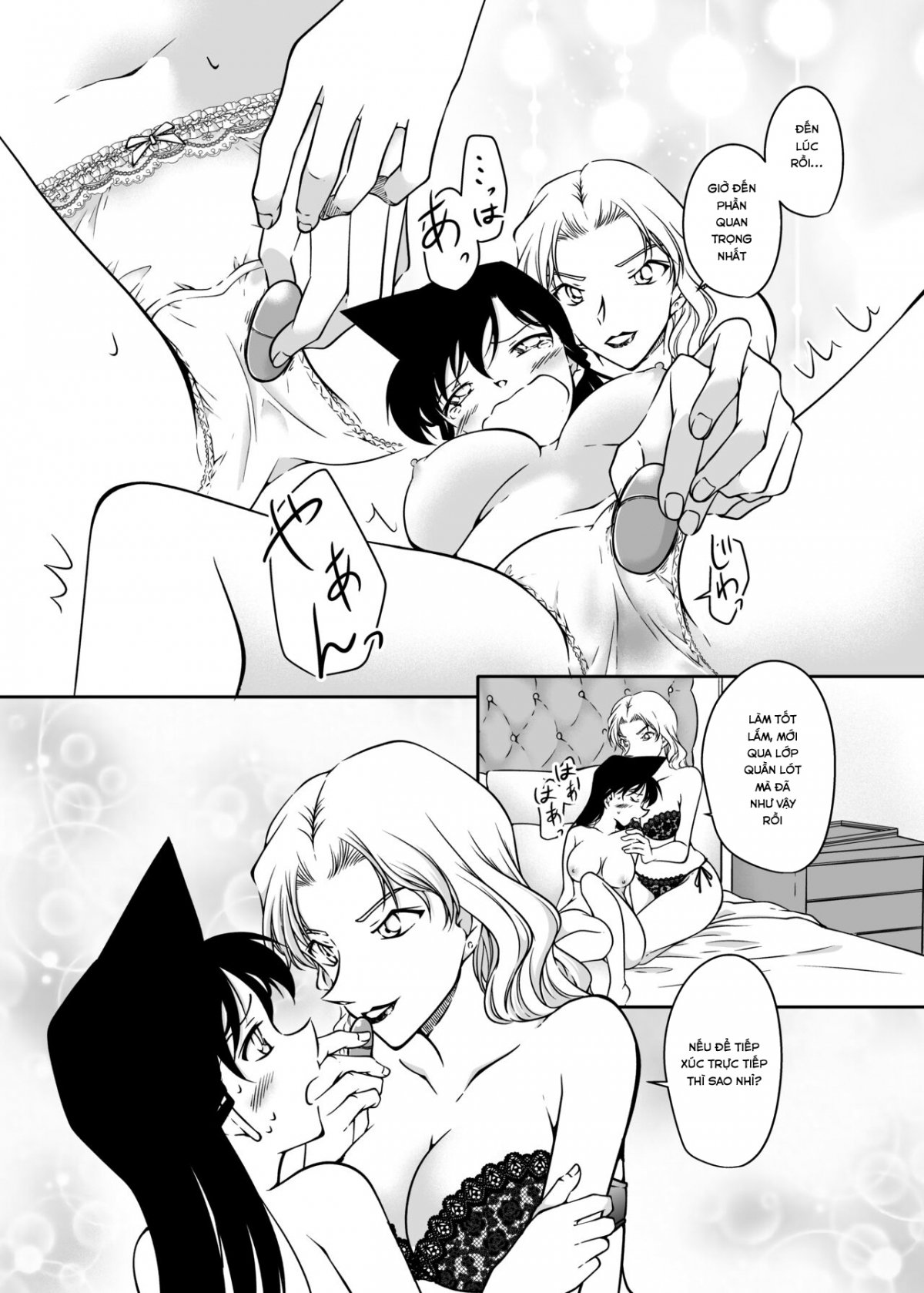 Đọc truyện hentai Kaiketsu Houhou wa Karada ni Oshiete Ageru (Detective Conan) - Oneshot