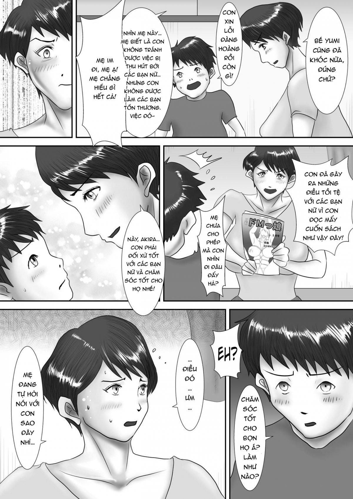 Đọc truyện hentai Hồ sơ huấn luyện bà mẹ thảm hại - Chap 1