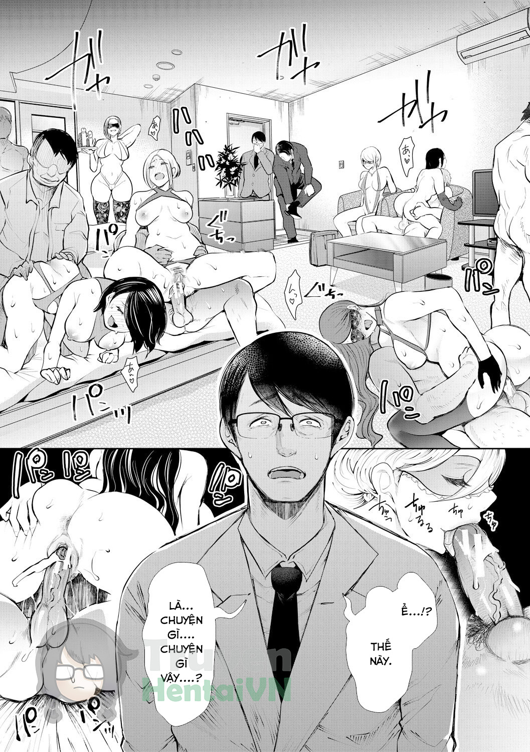 Đọc truyện hentai Netorareta Hitozuma [JP] - Chap 2